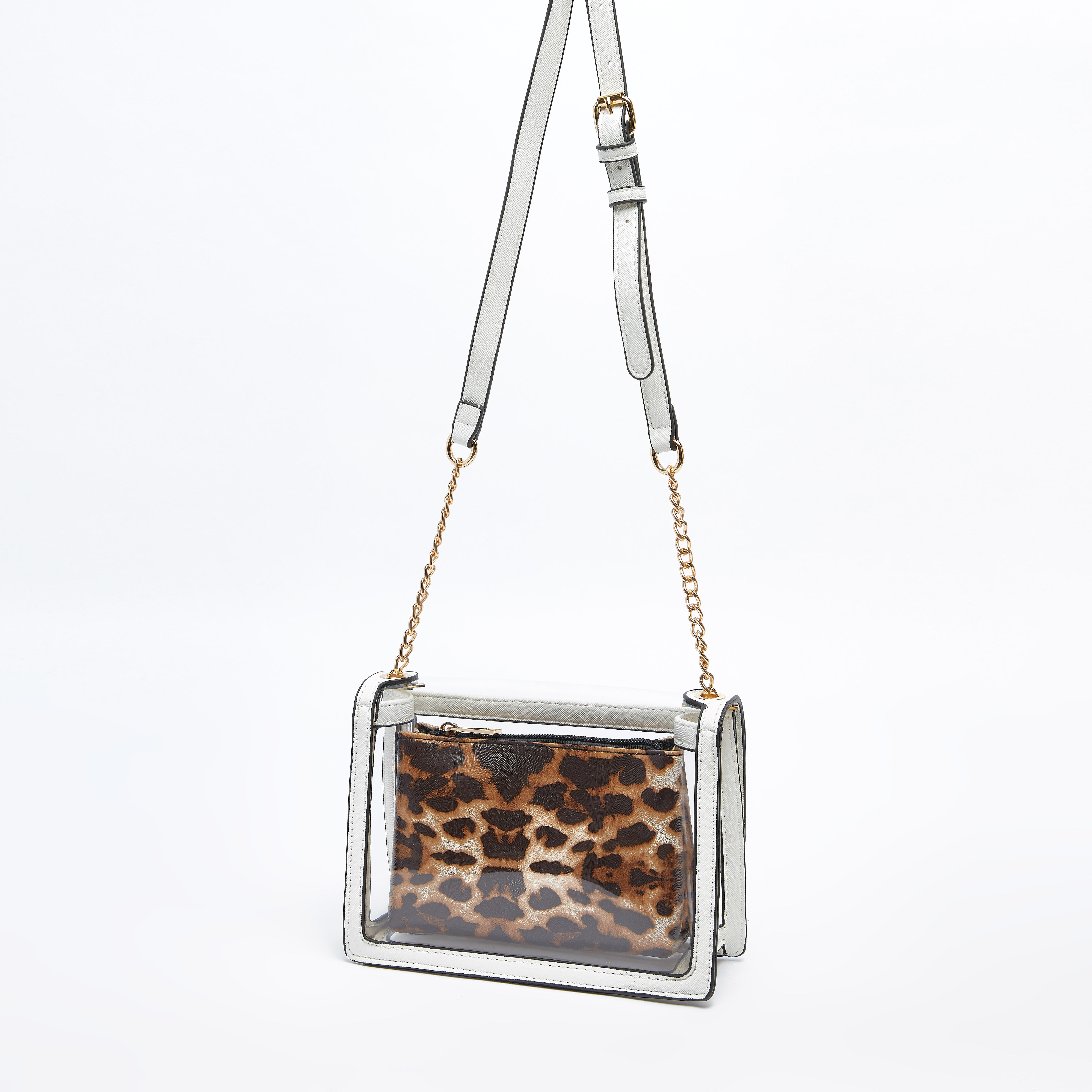 شنطة بحمّالة  شفّافة مع شنطة صغيرة بطبعات حيوان-women-bagsandwallets-handbags-image-3