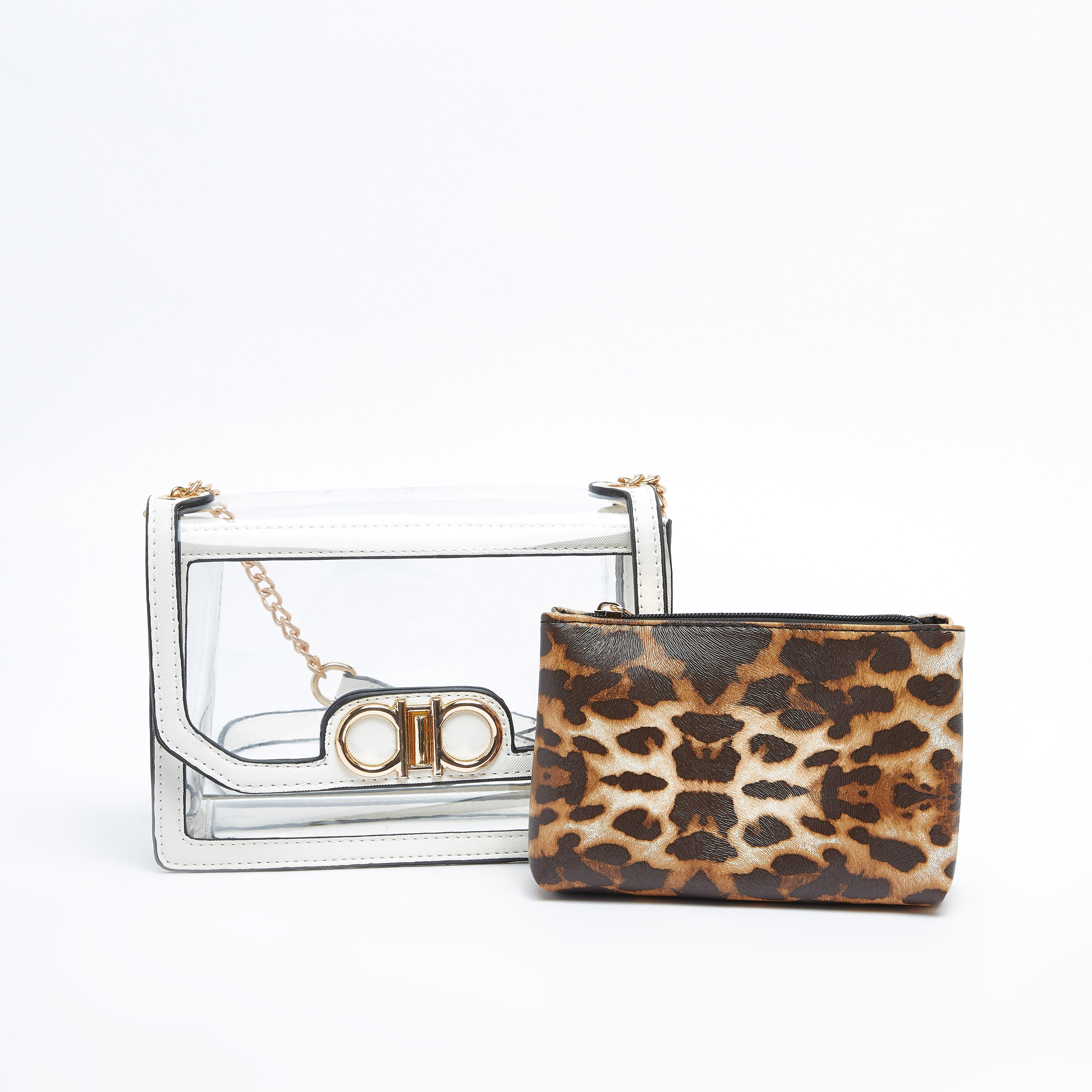 شنطة بحمّالة  شفّافة مع شنطة صغيرة بطبعات حيوان-women-bagsandwallets-handbags-image-4