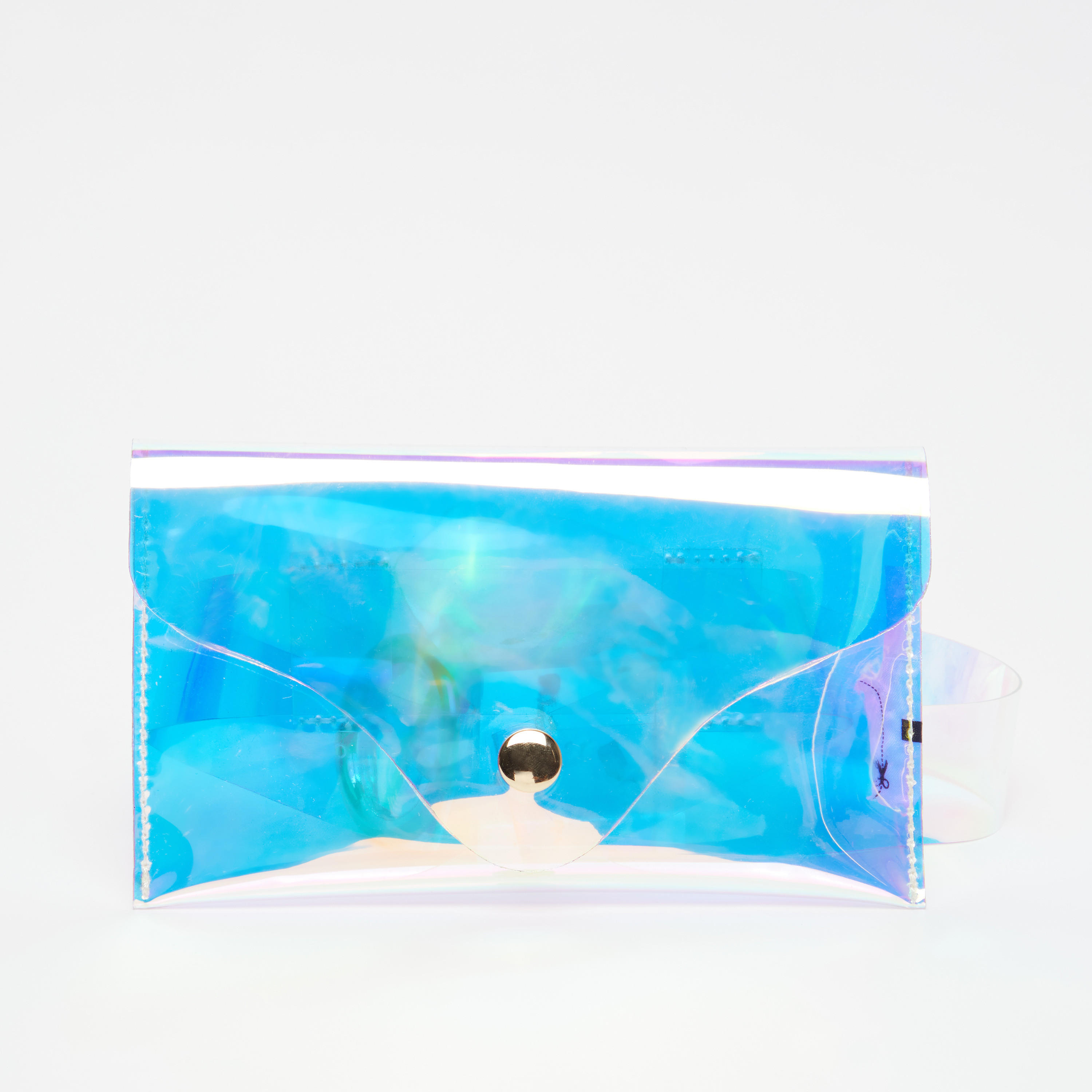 See Through Fanny Pack with Pin Buckle Closure-women-bagsandwallets-handbags-image-1