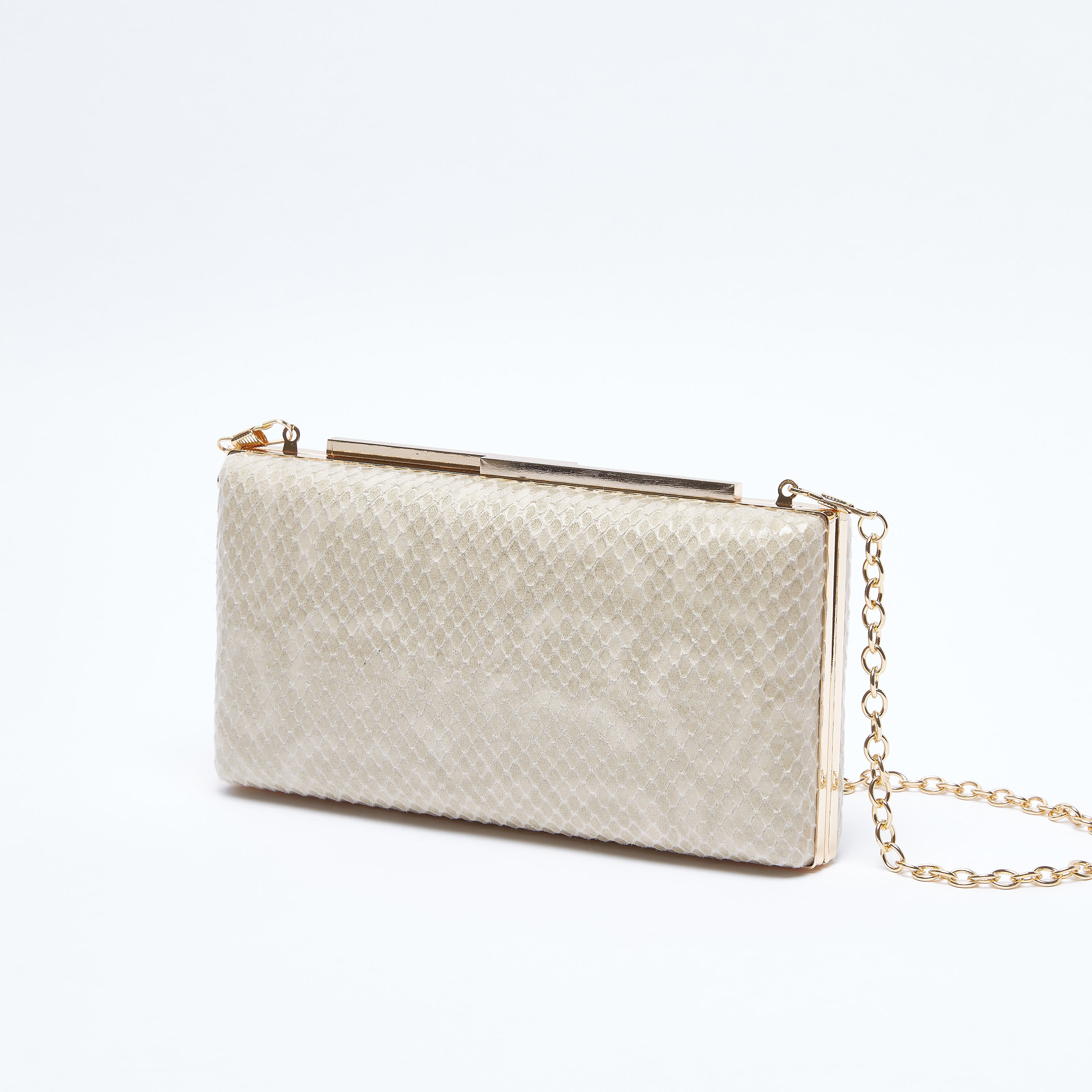 Animal Print Clutch with Detachable Metallic Chain-women-bagsandwallets-handbags-image-3