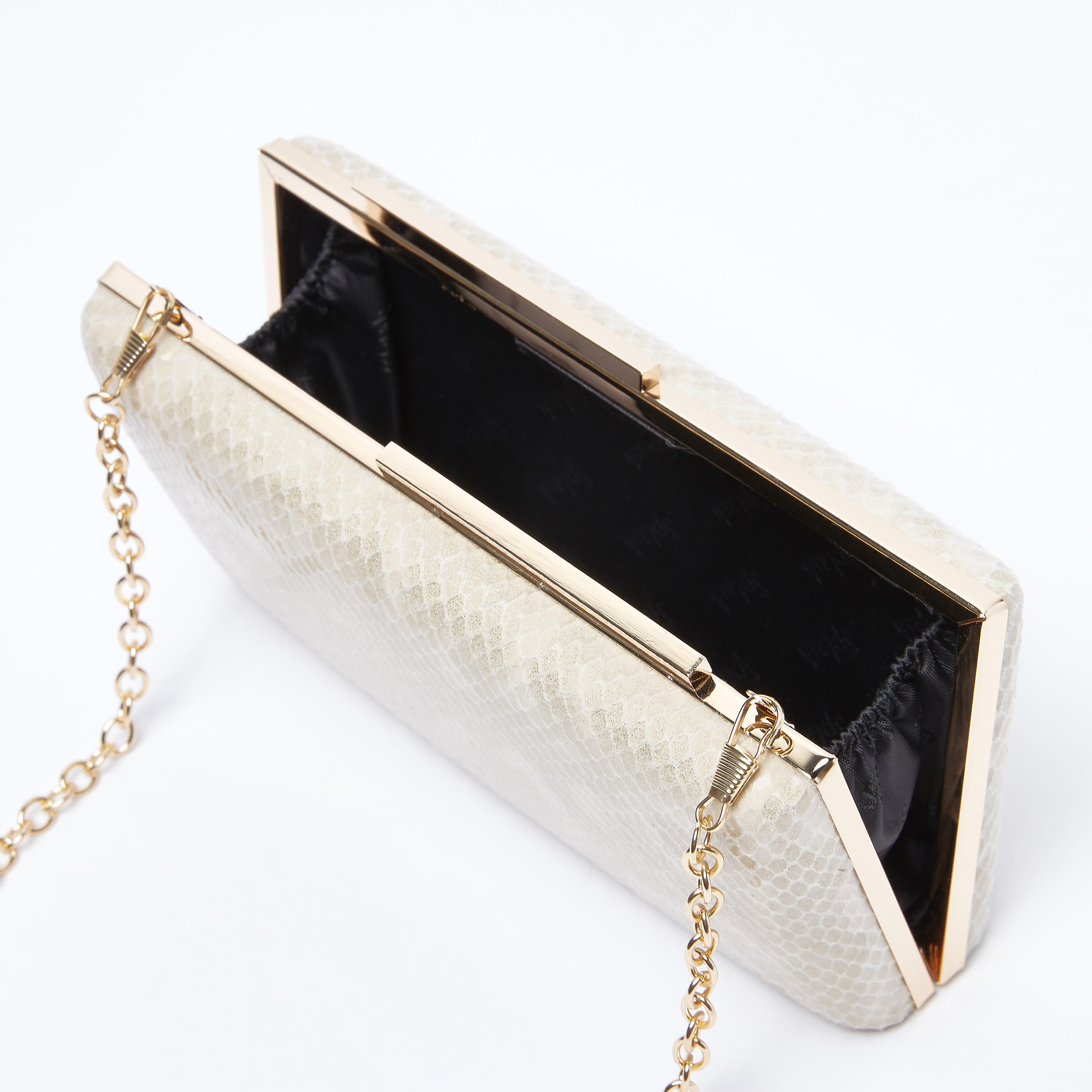 Animal Print Clutch with Detachable Metallic Chain-women-bagsandwallets-handbags-image-4