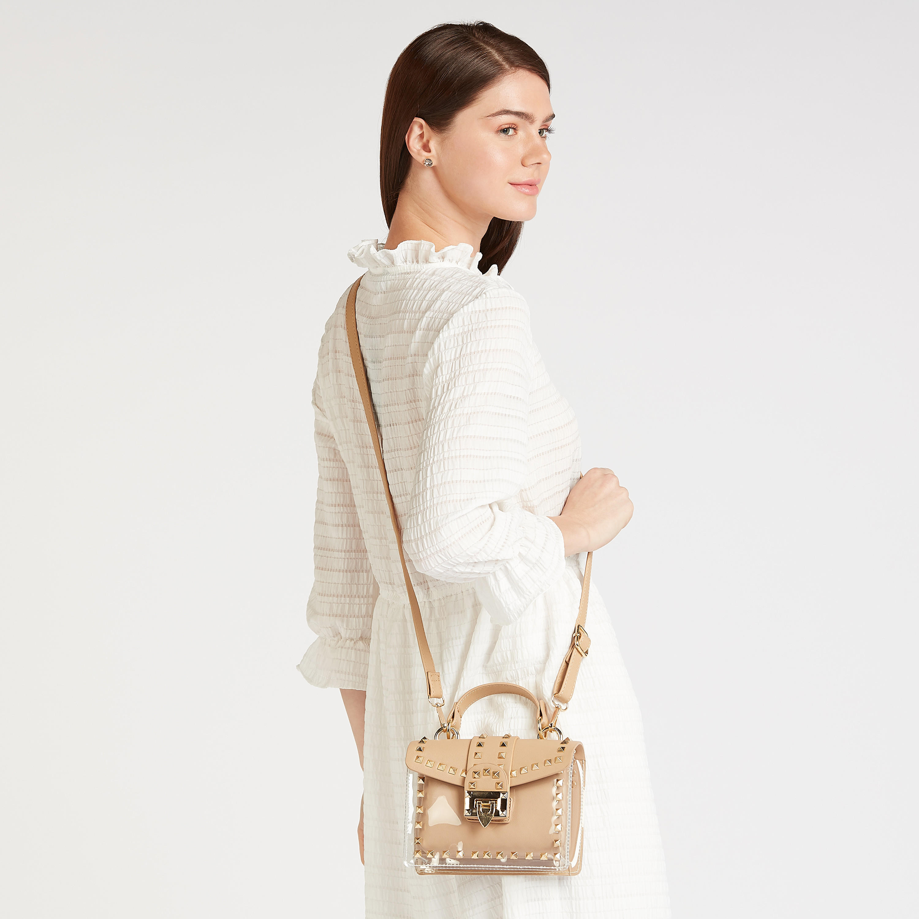 Studded Crossbody Bag with Detachable Adjustable Strap and Top Handle-women-bagsandwallets-handbags-image-2