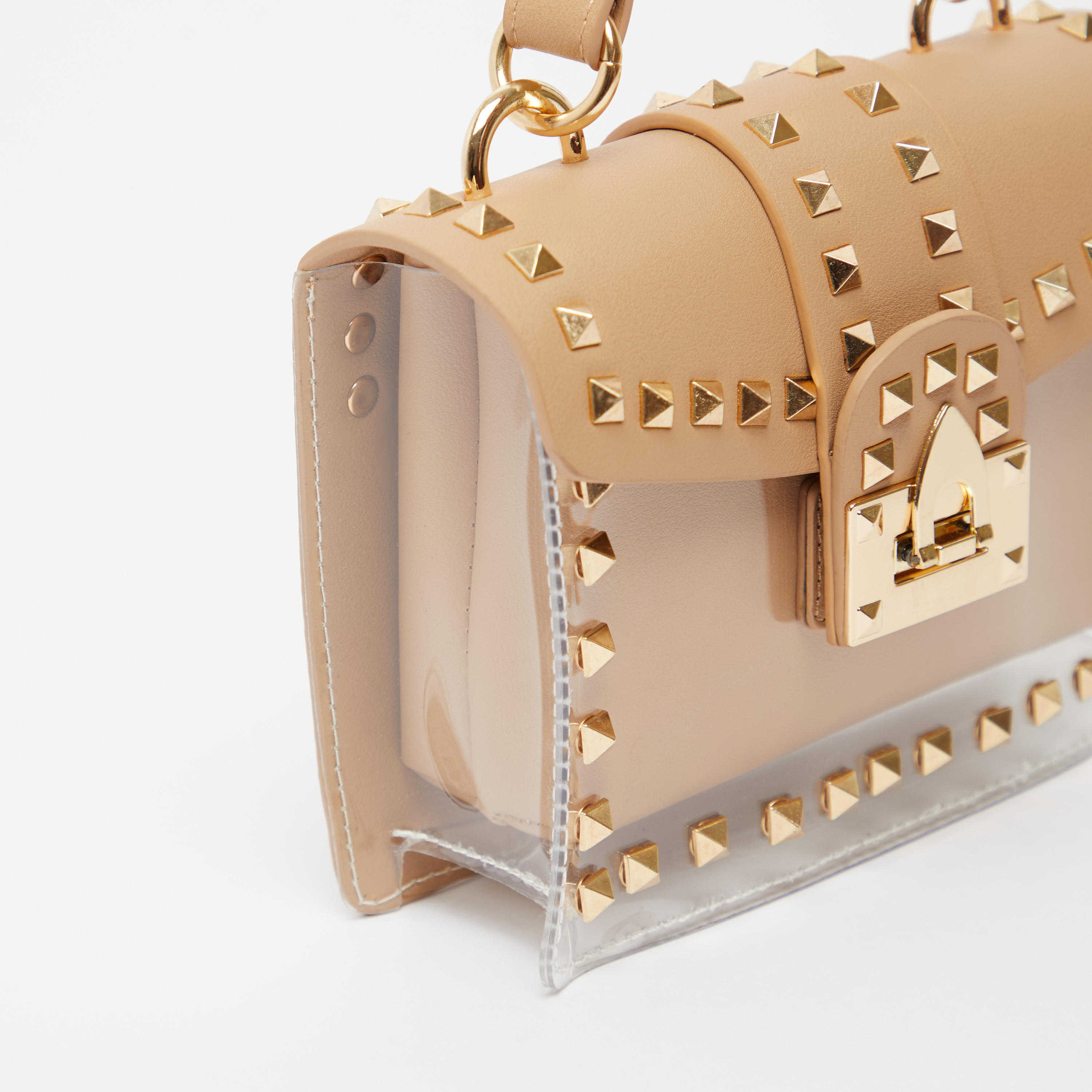 Studded Crossbody Bag with Detachable Adjustable Strap and Top Handle-women-bagsandwallets-handbags-image-3