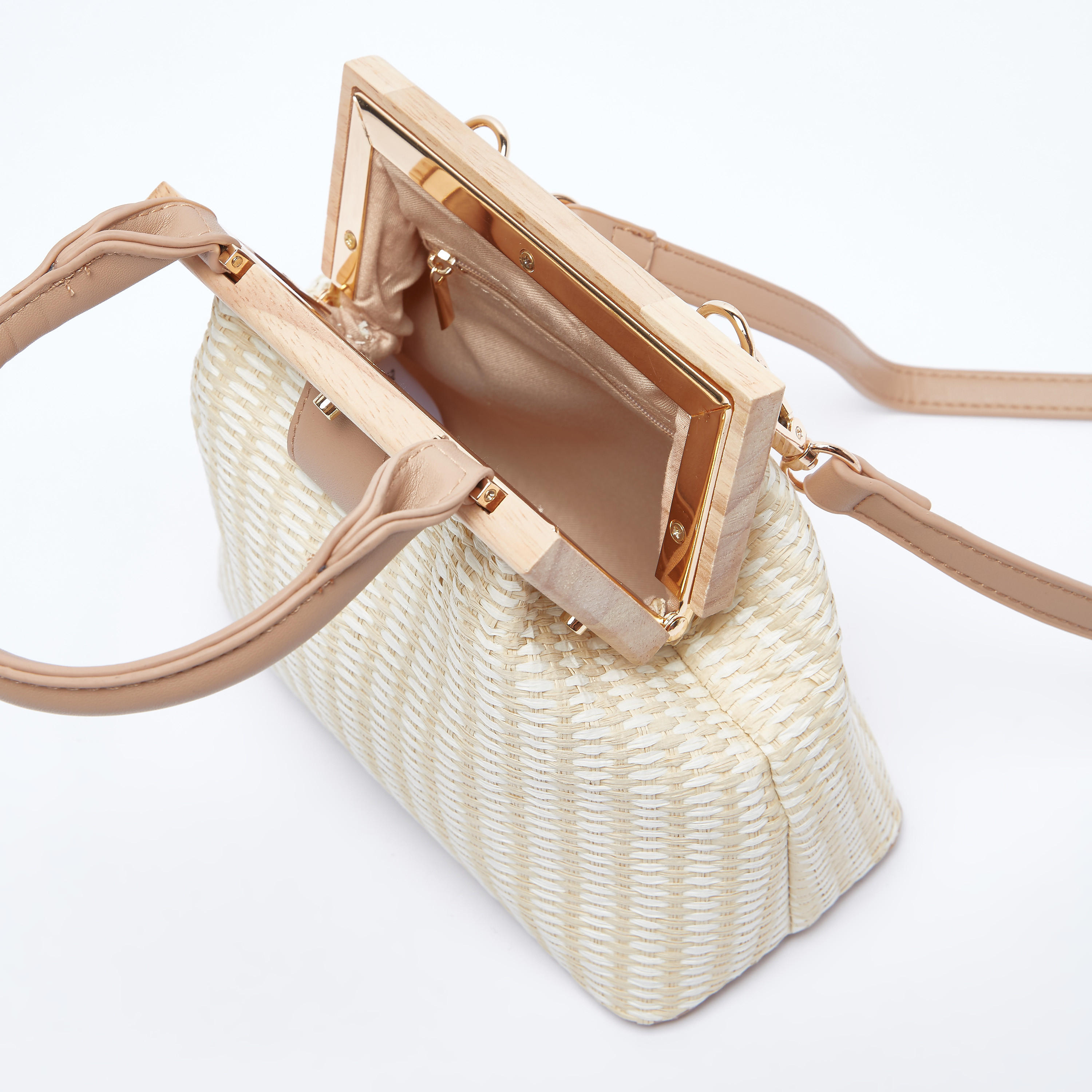 شنطة كروس بودي بارزة الملمس بحمّالات قابلة للفصل ومقابض مزدوجة-women-bagsandwallets-handbags-image-4