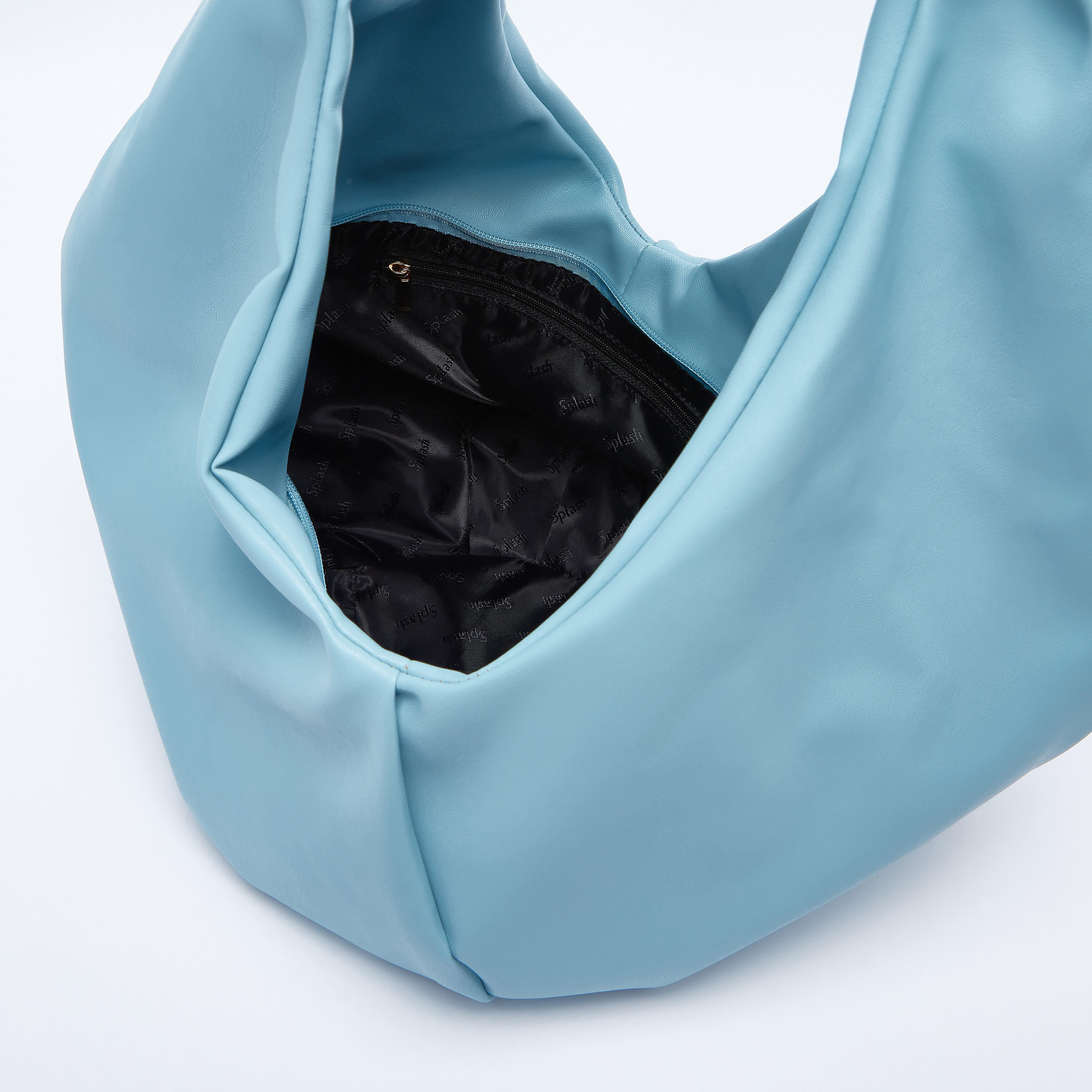 شنطة هوبو سادة بسحّاب للإغلاق-women-bagsandwallets-handbags-image-1