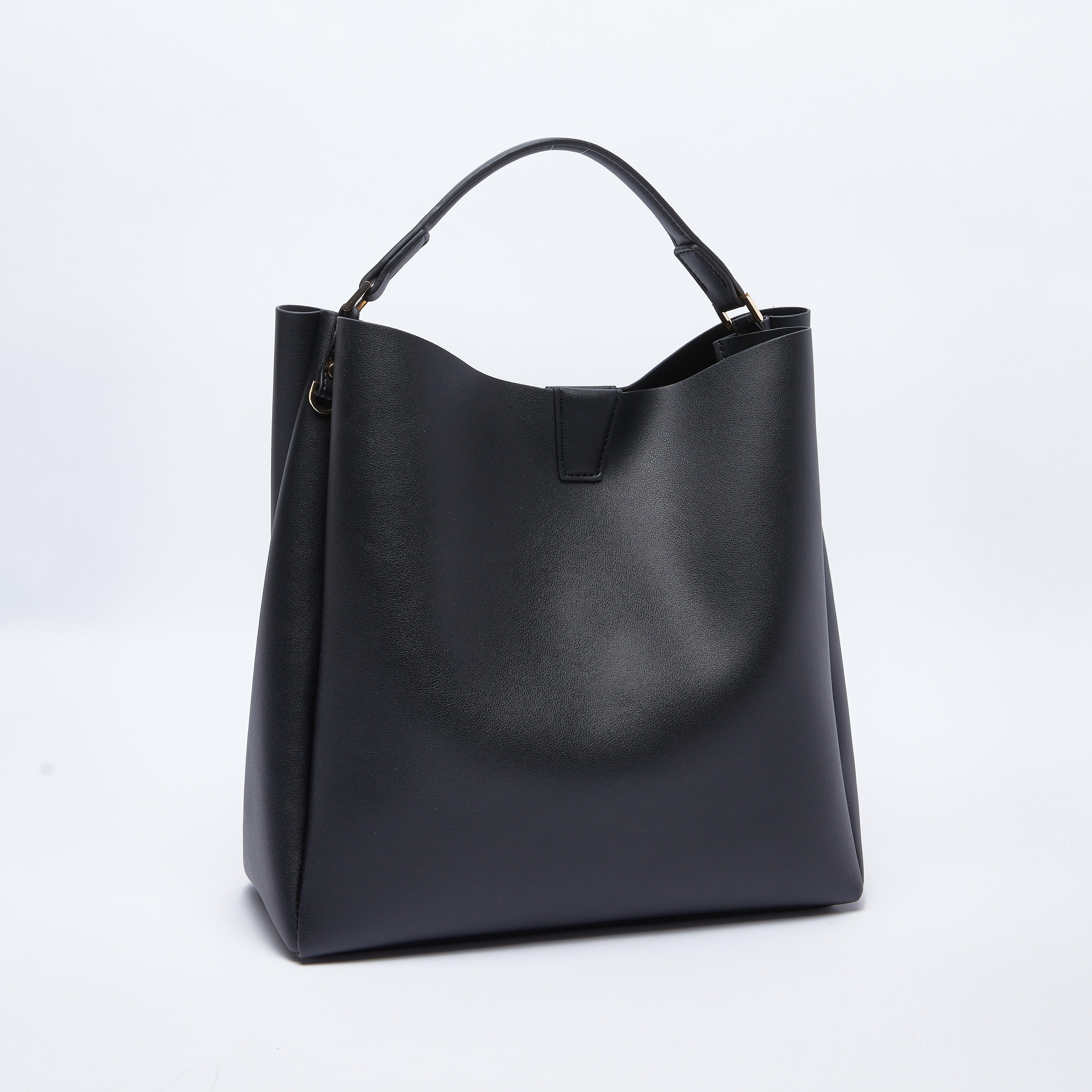 شنطة هوبو سادة بزر إغلاق مغناطيسي ومقبض-women-bagsandwallets-handbags-image-4