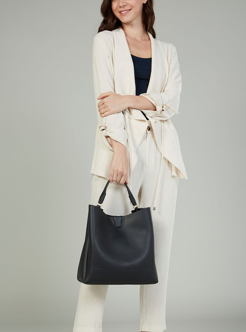 شنطة هوبو سادة بزر إغلاق مغناطيسي ومقبض-women-bagsandwallets-handbags-image-3