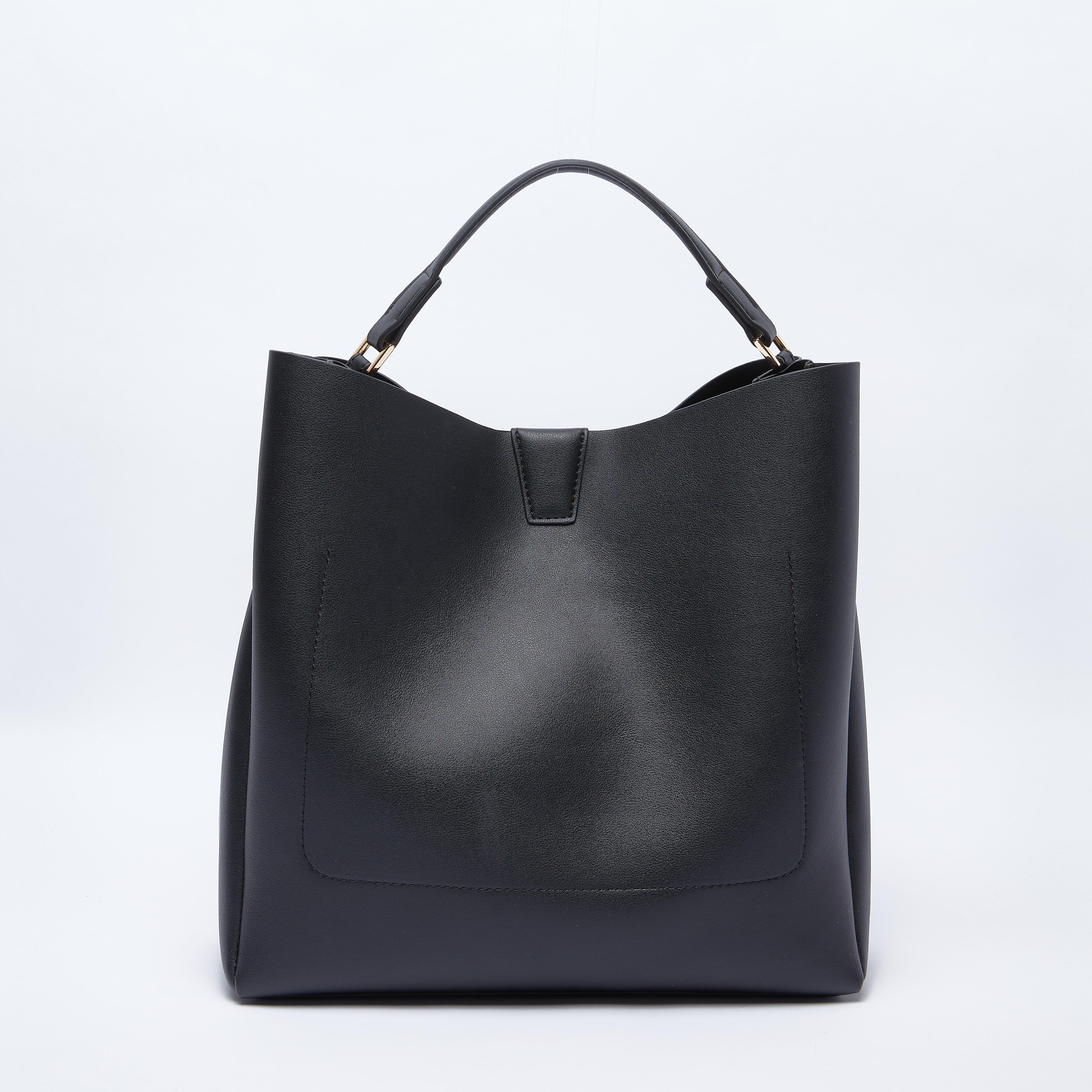 شنطة هوبو سادة بزر إغلاق مغناطيسي ومقبض-women-bagsandwallets-handbags-image-2