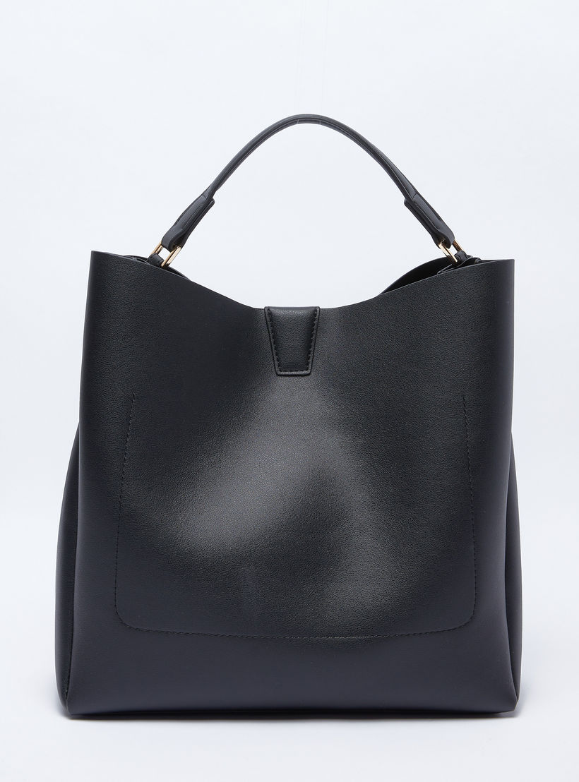 شنطة هوبو سادة بزر إغلاق مغناطيسي ومقبض-women-bagsandwallets-handbags-image-2