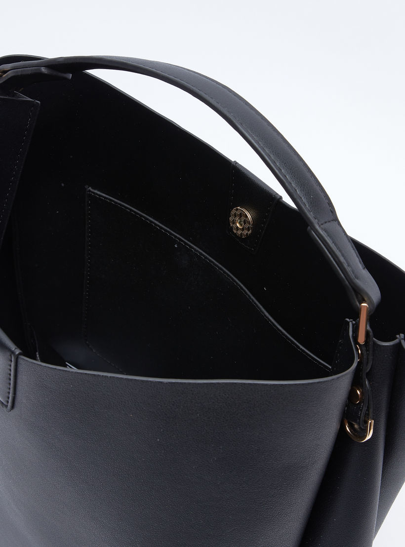 شنطة هوبو سادة بزر إغلاق مغناطيسي ومقبض-women-bagsandwallets-handbags-image-1