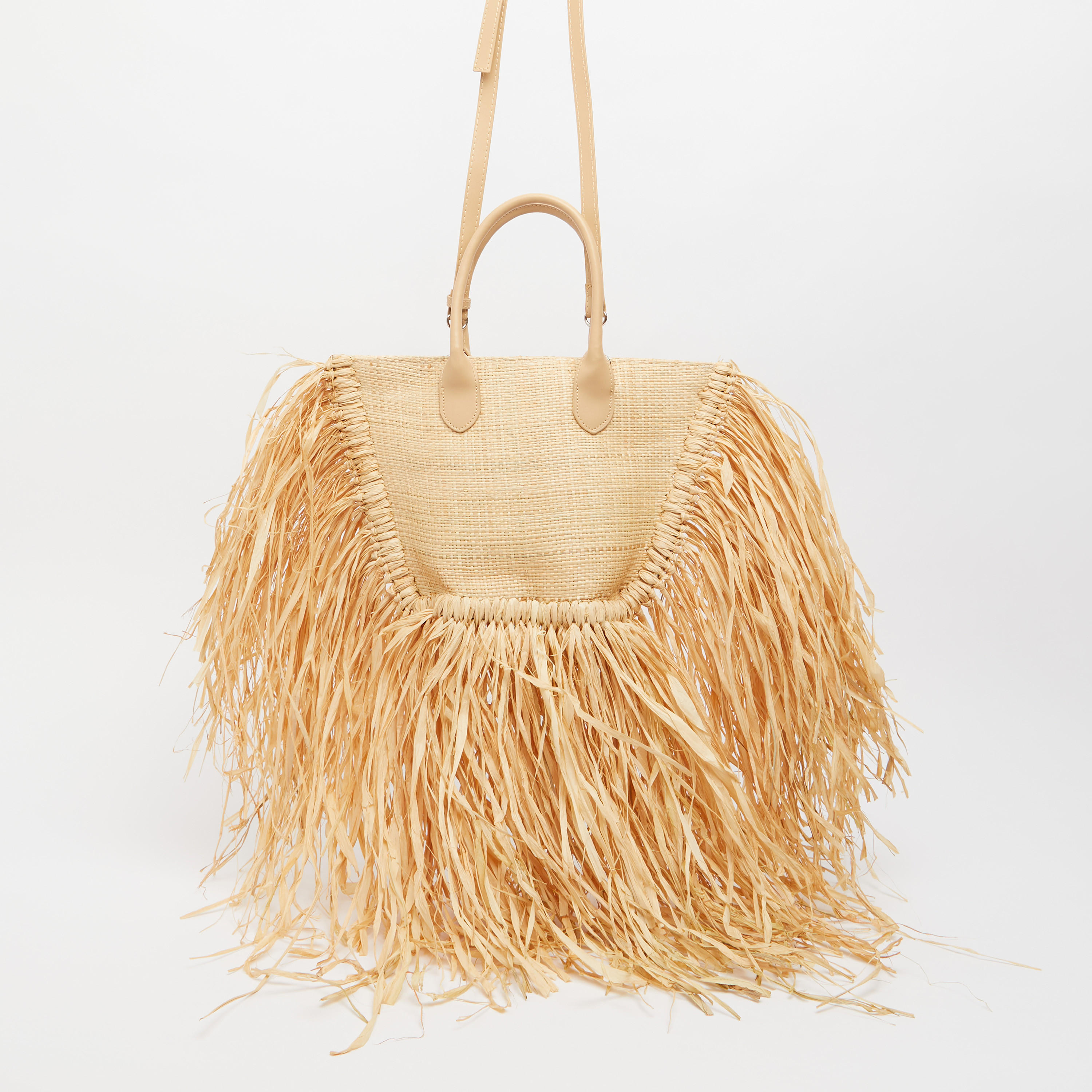شنطة توتي بارز الملمس بمقابض مزدوجة وشراشيب-women-bagsandwallets-handbags-image-3