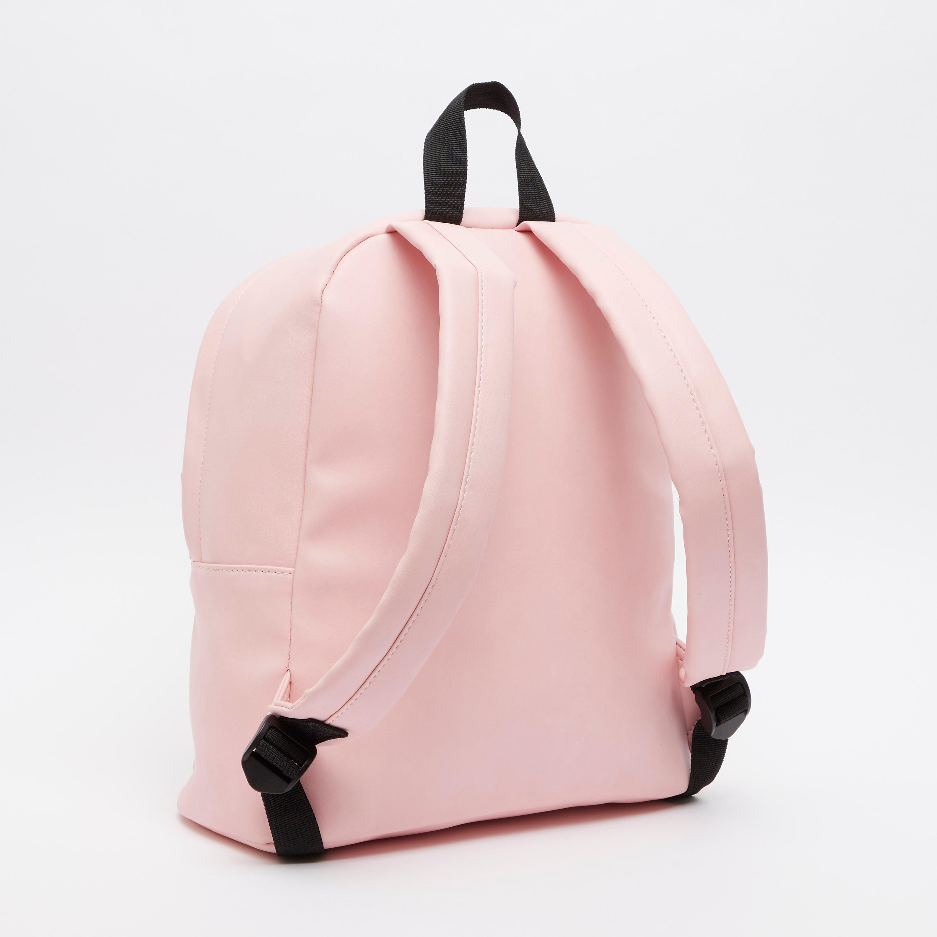 شنطة ظهر سادة بحمّالات كتف قابلة للتعديل ومقبض علوي-women-bagsandwallets-handbags-image-2