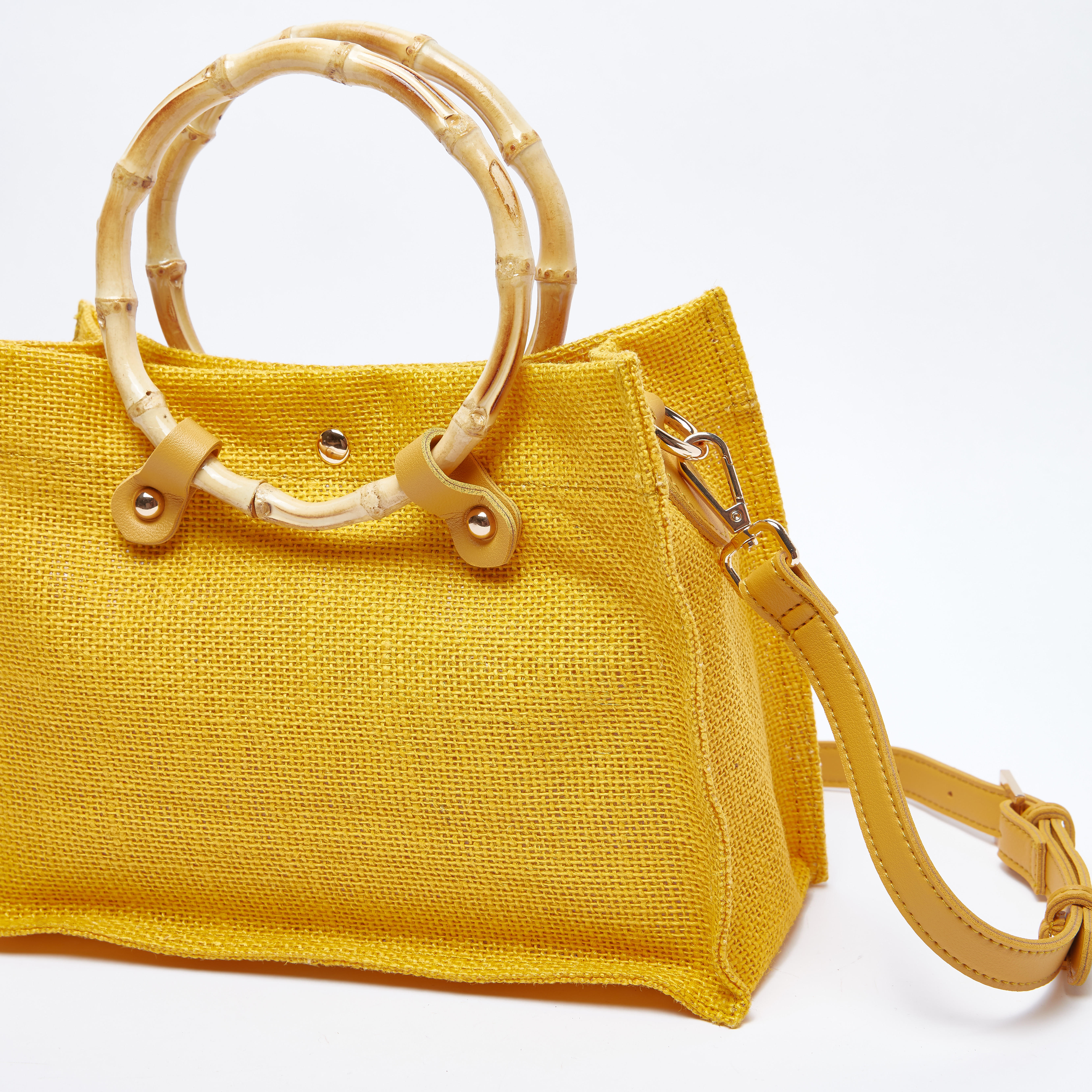 شنطة يد بارزة الملمس بمقابض مزدوجة وحمّالة قابلة للفصل-women-bagsandwallets-handbags-image-4