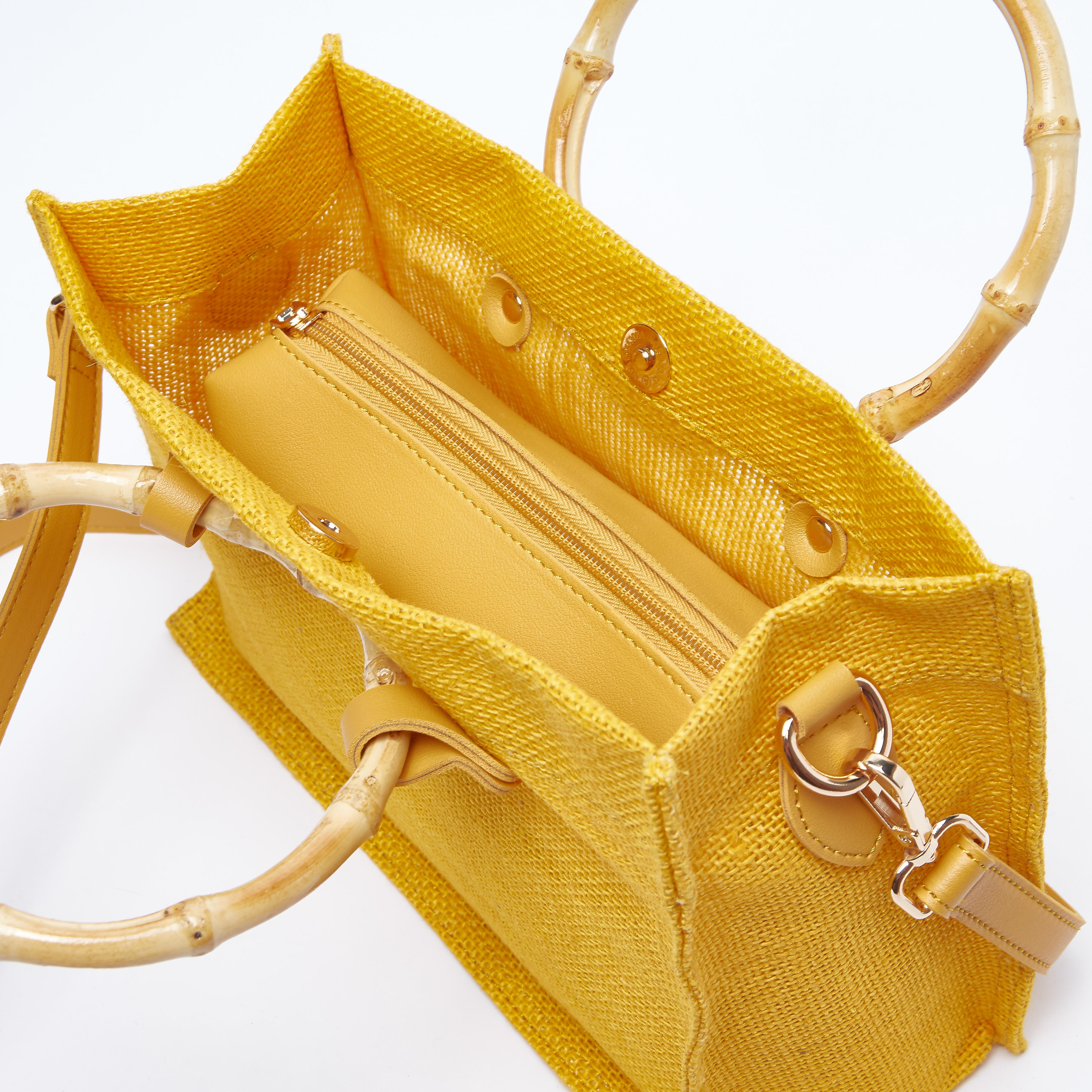 شنطة يد بارزة الملمس بمقابض مزدوجة وحمّالة قابلة للفصل-women-bagsandwallets-handbags-image-5