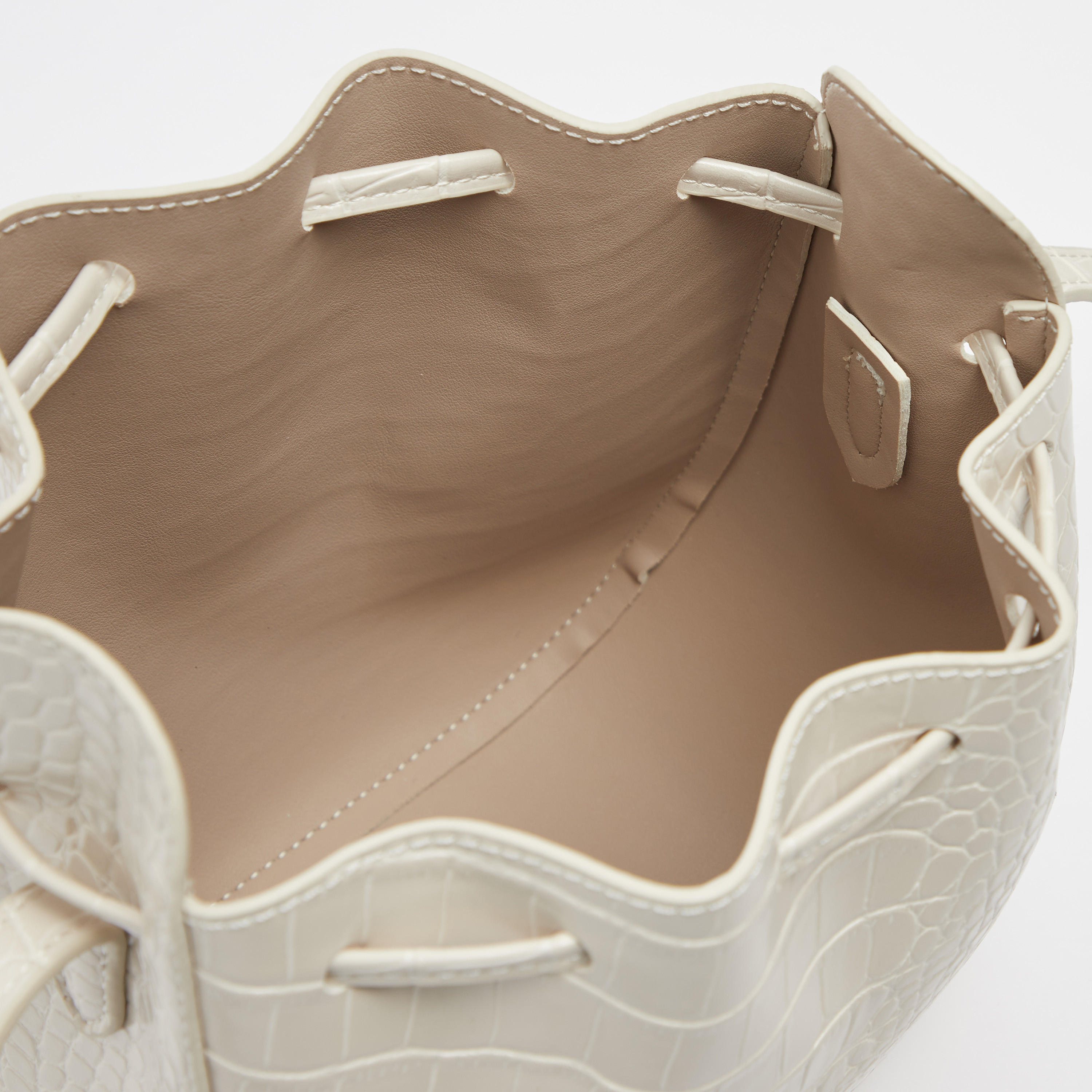 شنطة دلو بارزة الملمس برباط إغلاق وحزام-women-bagsandwallets-handbags-image-2