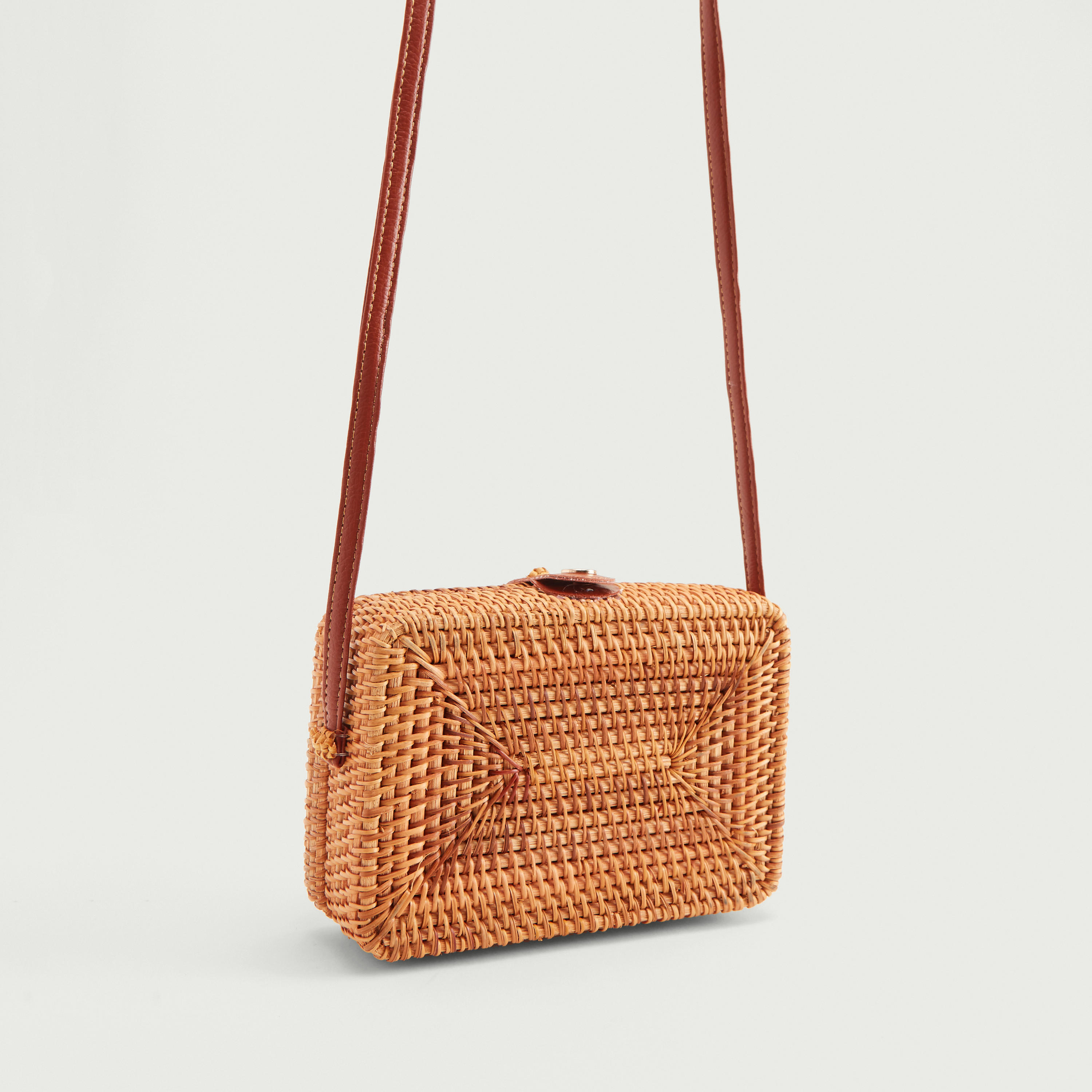 Textured Clutch with Press Button Closure and Shoulder Strap-women-bagsandwallets-handbags-image-2
