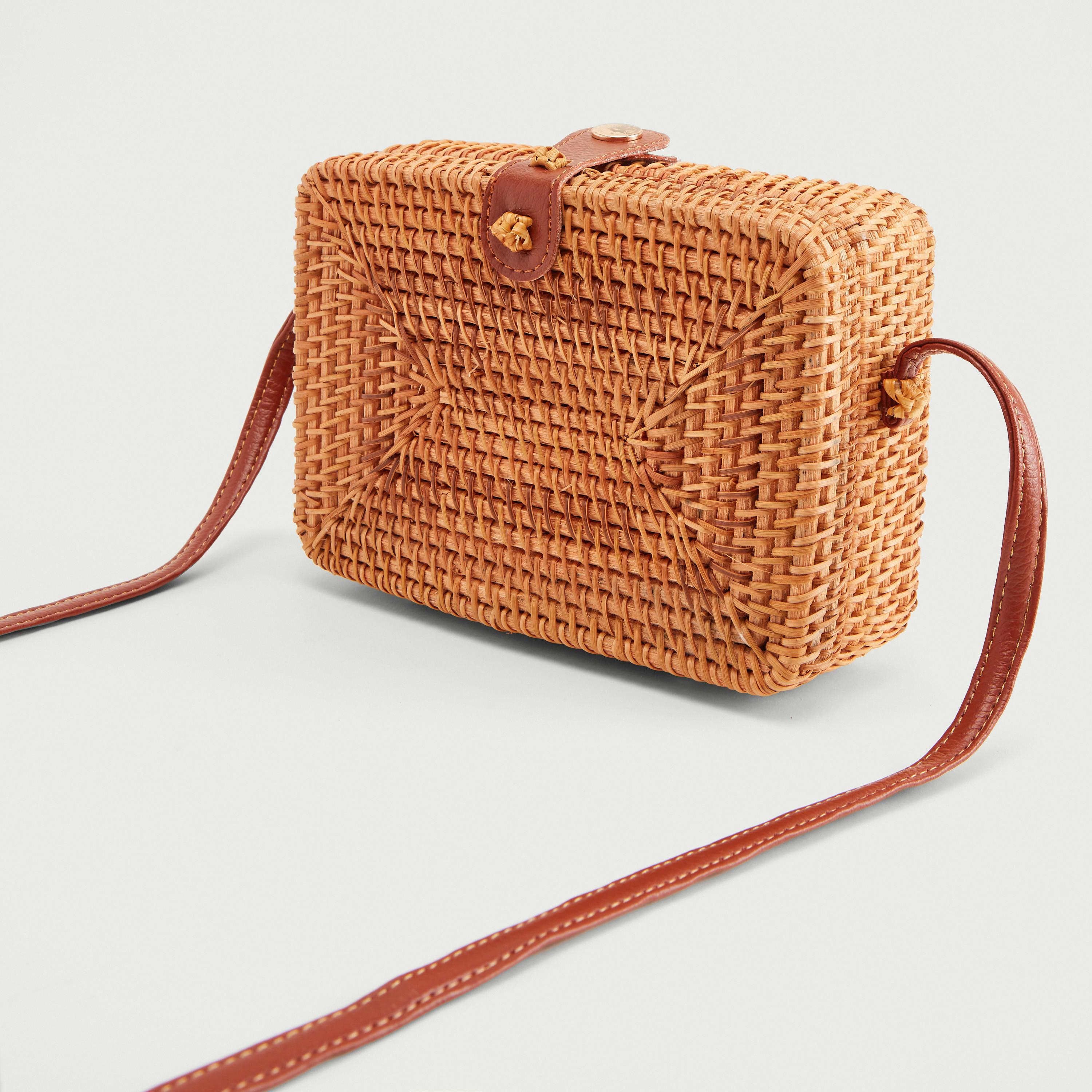 Textured Clutch with Press Button Closure and Shoulder Strap-women-bagsandwallets-handbags-image-4