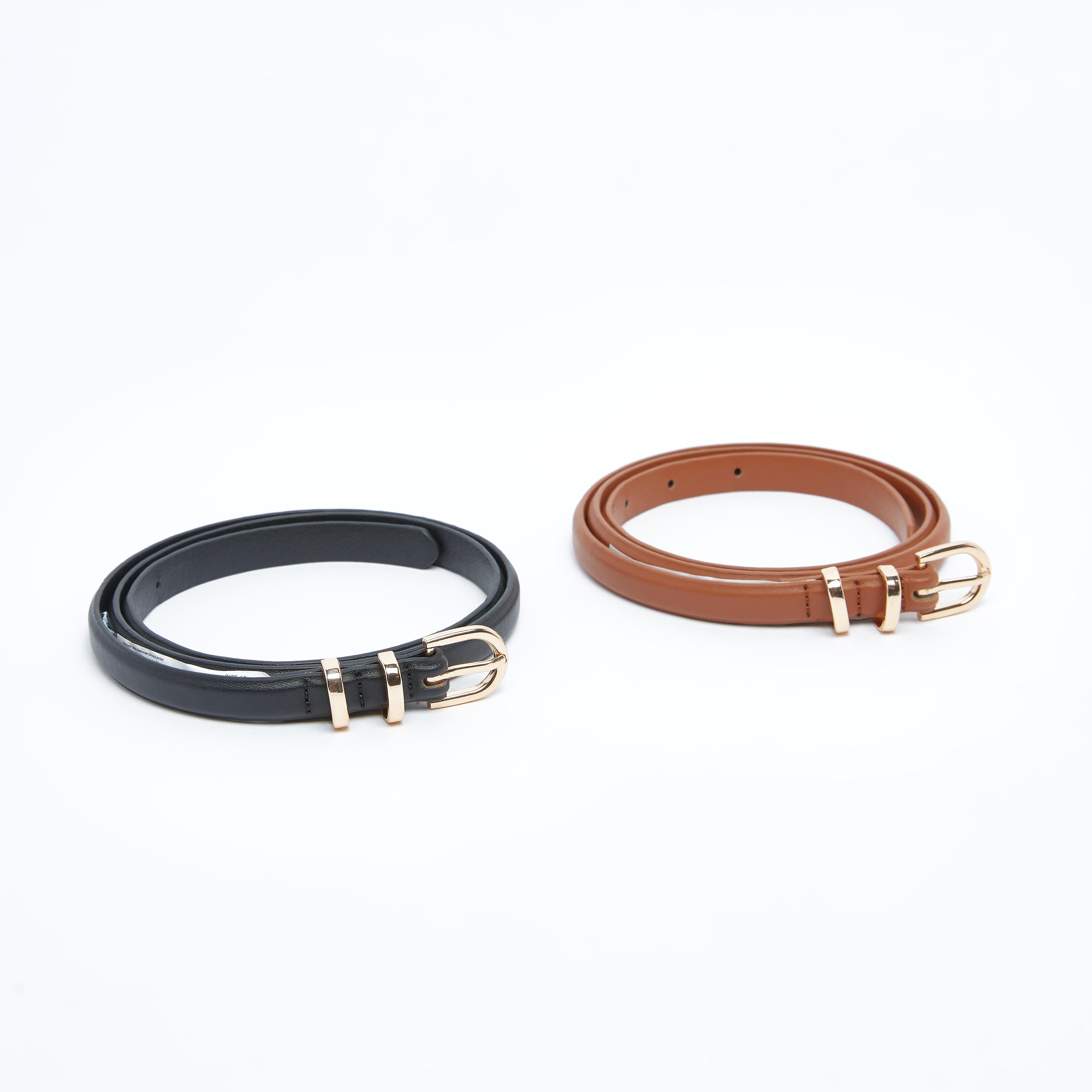 Set of 2 - Assorted Belt with Pin Buckle Closure-women-clothingaccessories-belts-image-1