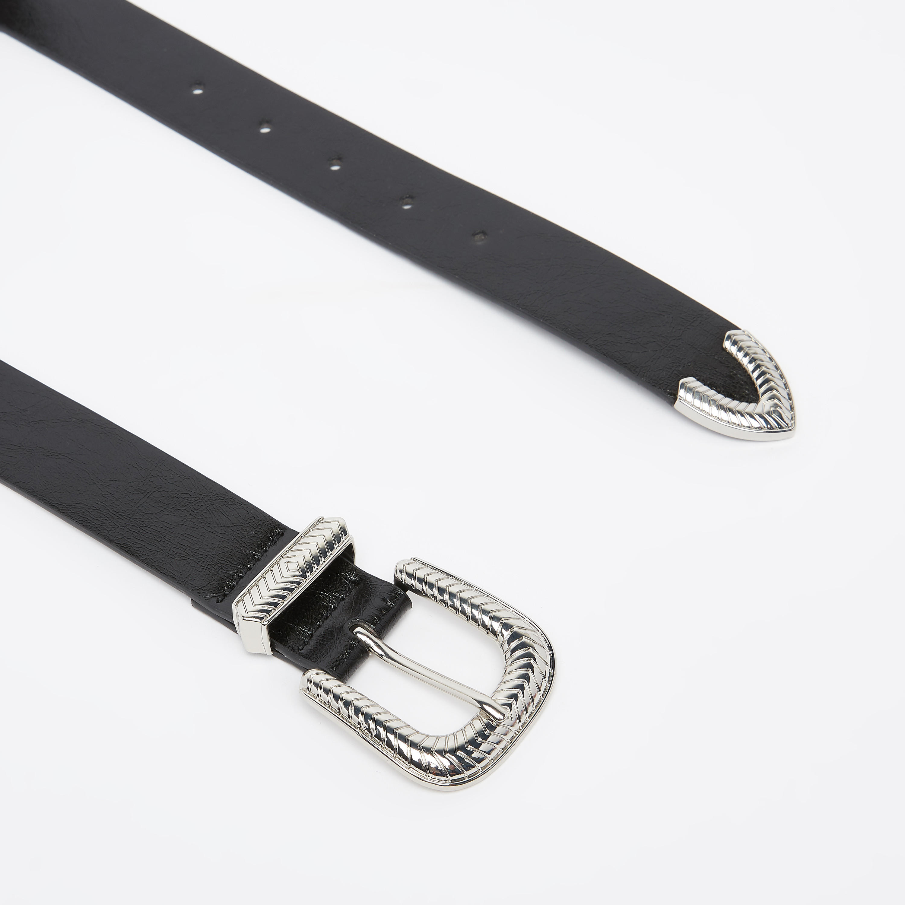 حزام سادة بإبزيم بدبوس إغلاق-women-clothingaccessories-belts-image-1