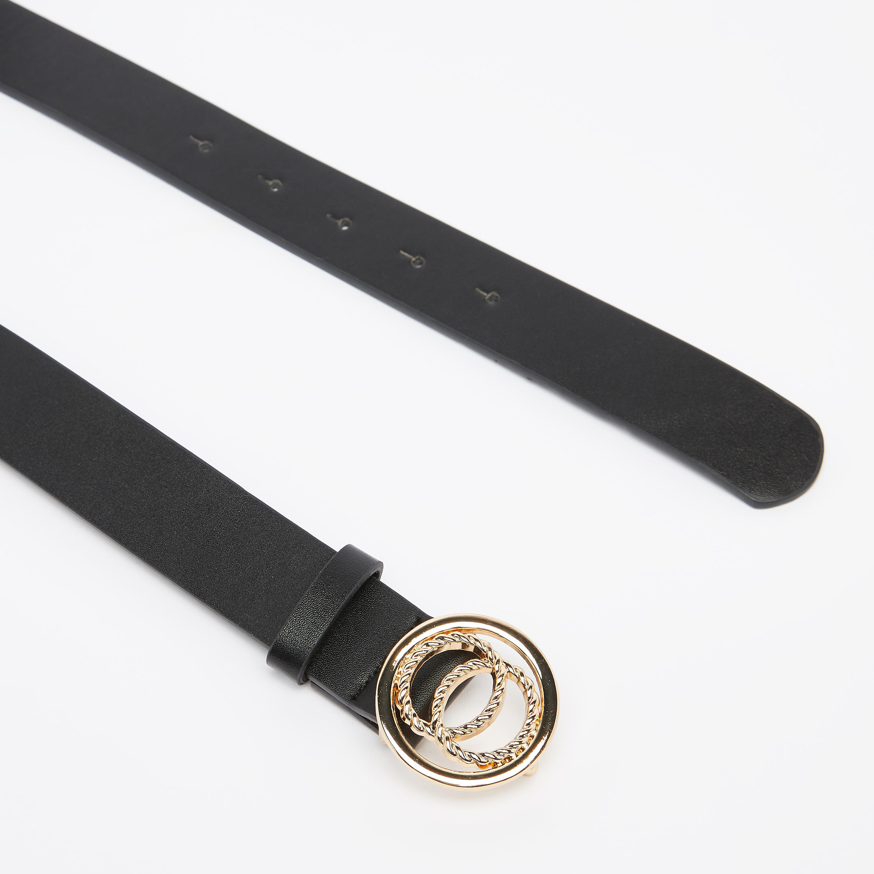 حزام سادة بإغلاق ميتاليك-women-clothingaccessories-belts-image-1