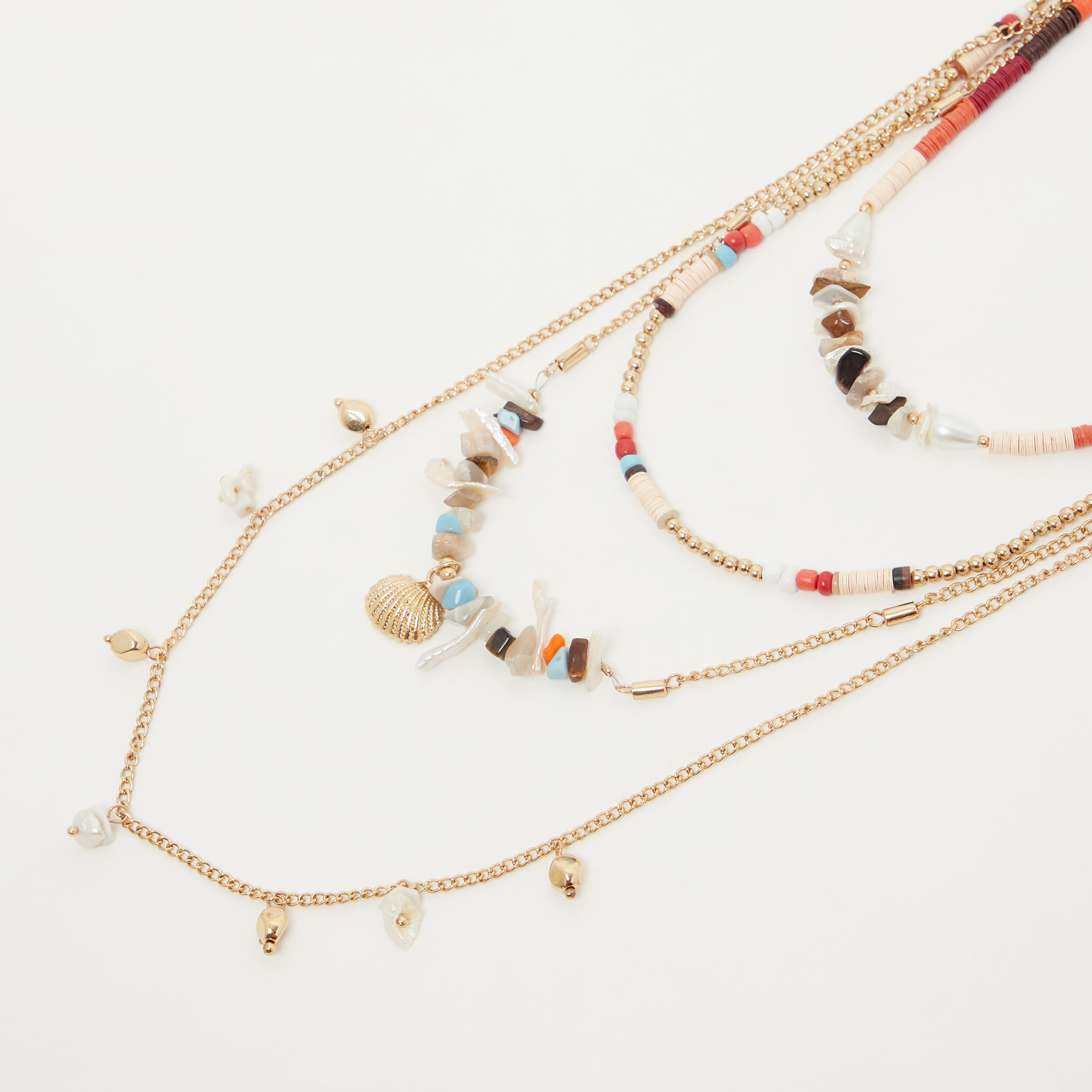 Embellished Multi-Layer Necklace with Lobster Clasp-women-watchesandjewellery-jewellery-necklacesandpendants-image-1