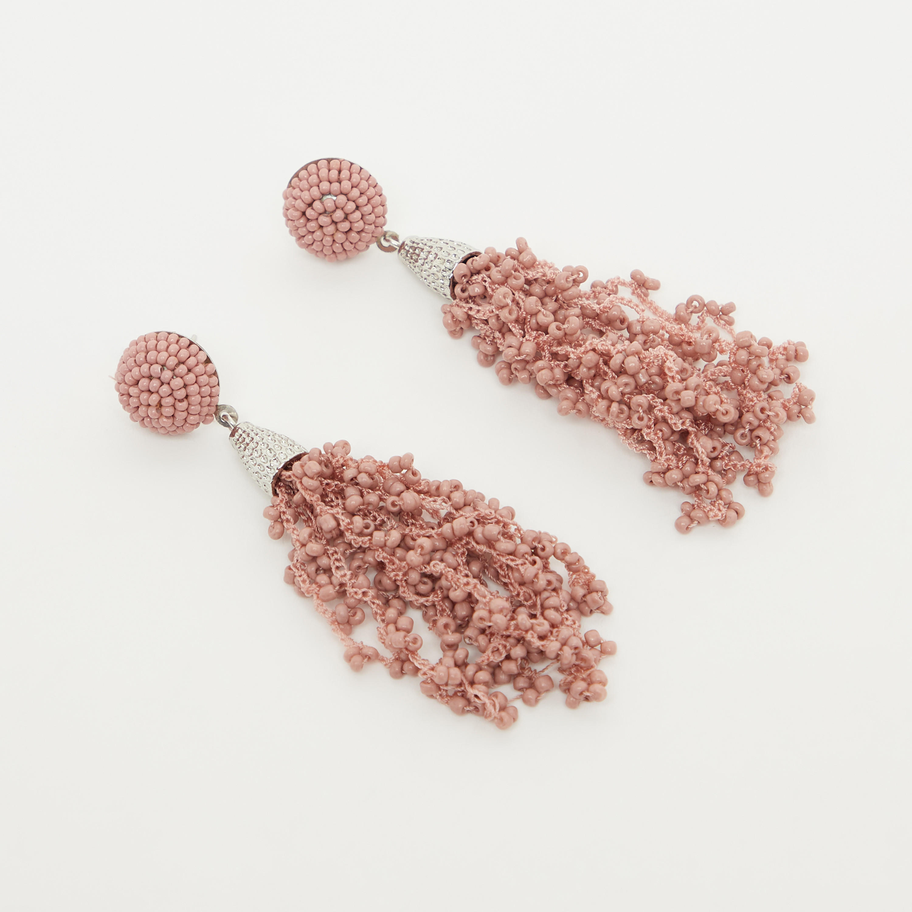 حلقان متدليّة مزينة بالخرز بمكبس إغلاق خلفي-women-watchesandjewellery-jewellery-earrings-image-3