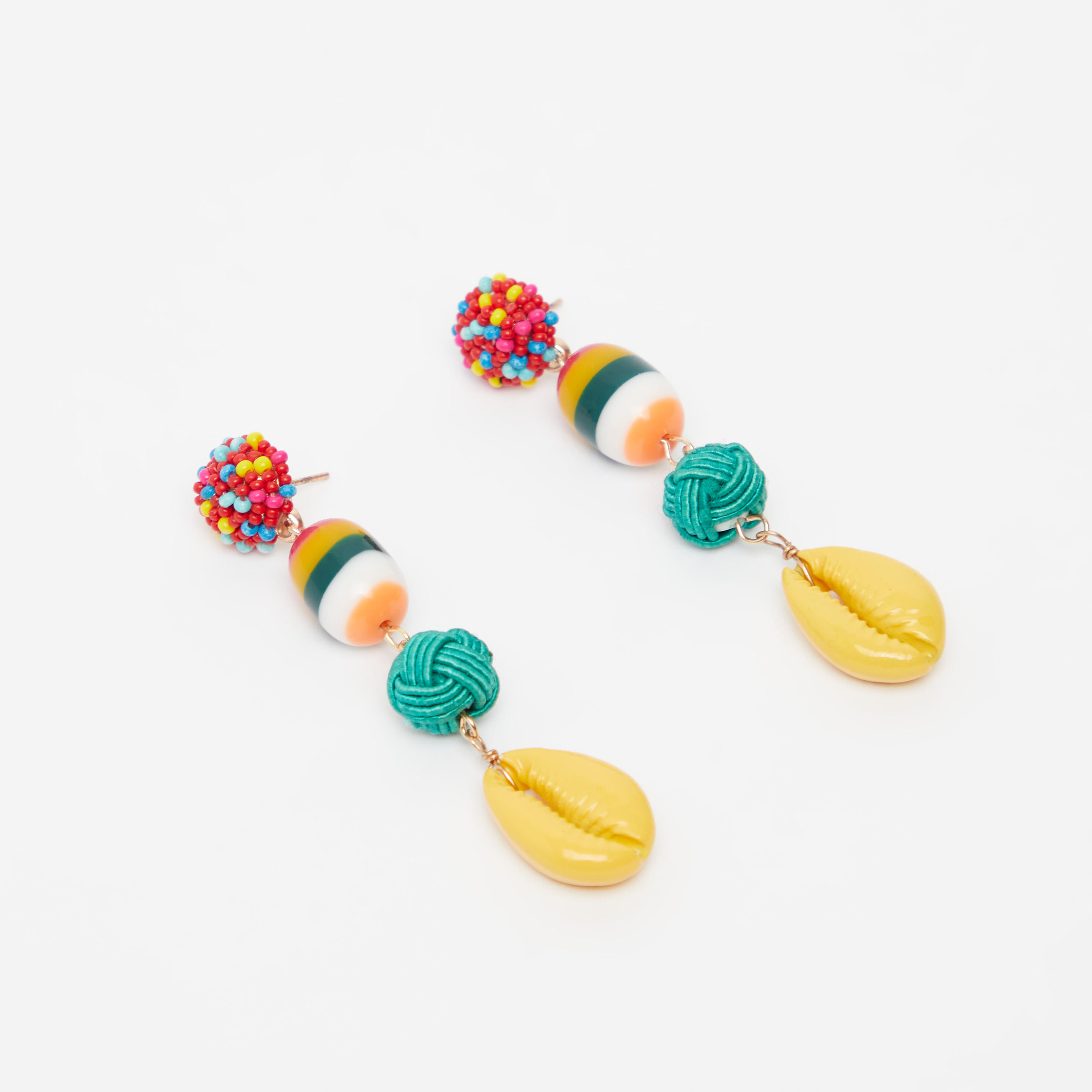 Embellished Dangling Earrings with Pushback Closure-women-watchesandjewellery-jewellery-earrings-image-1