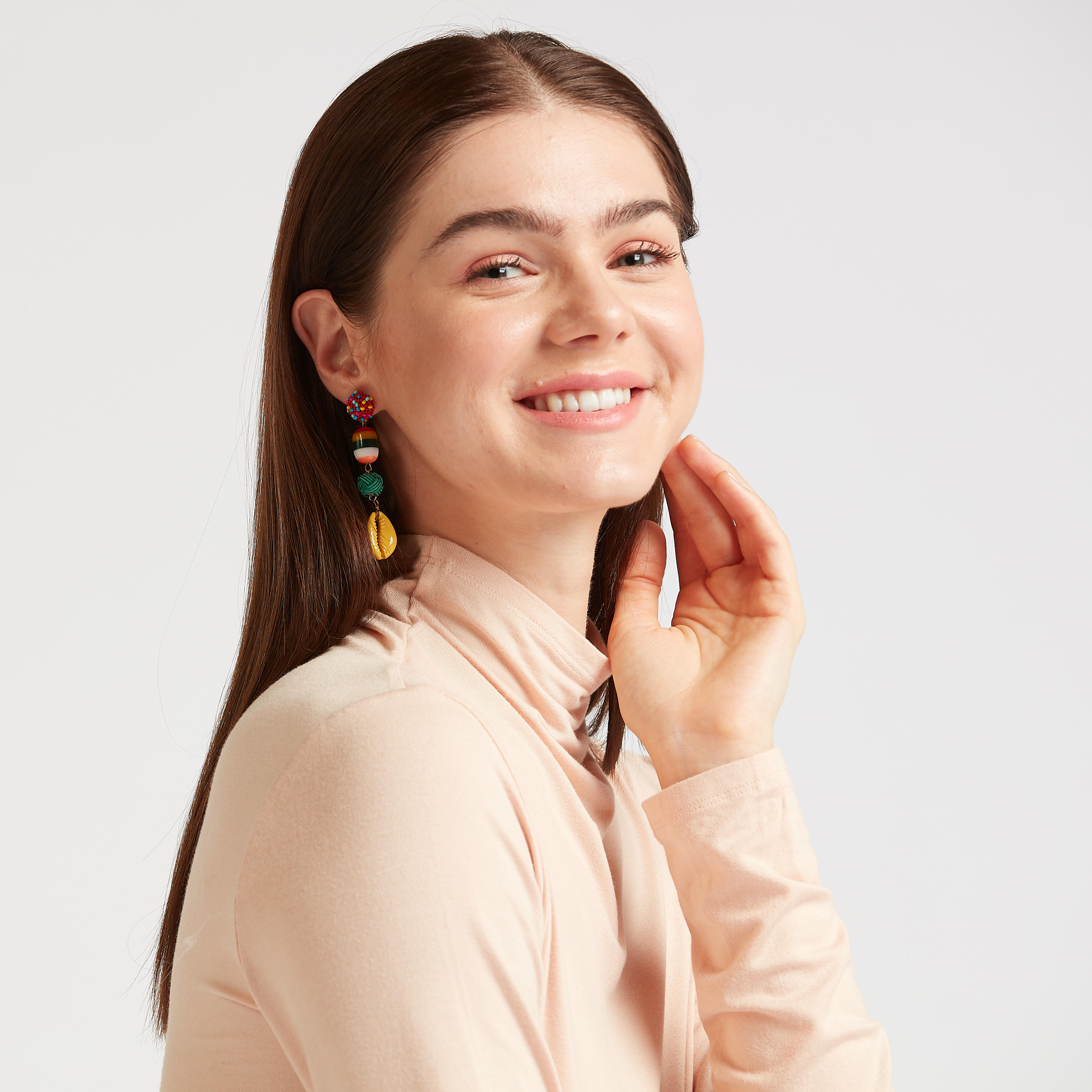 Embellished Dangling Earrings with Pushback Closure-women-watchesandjewellery-jewellery-earrings-image-4