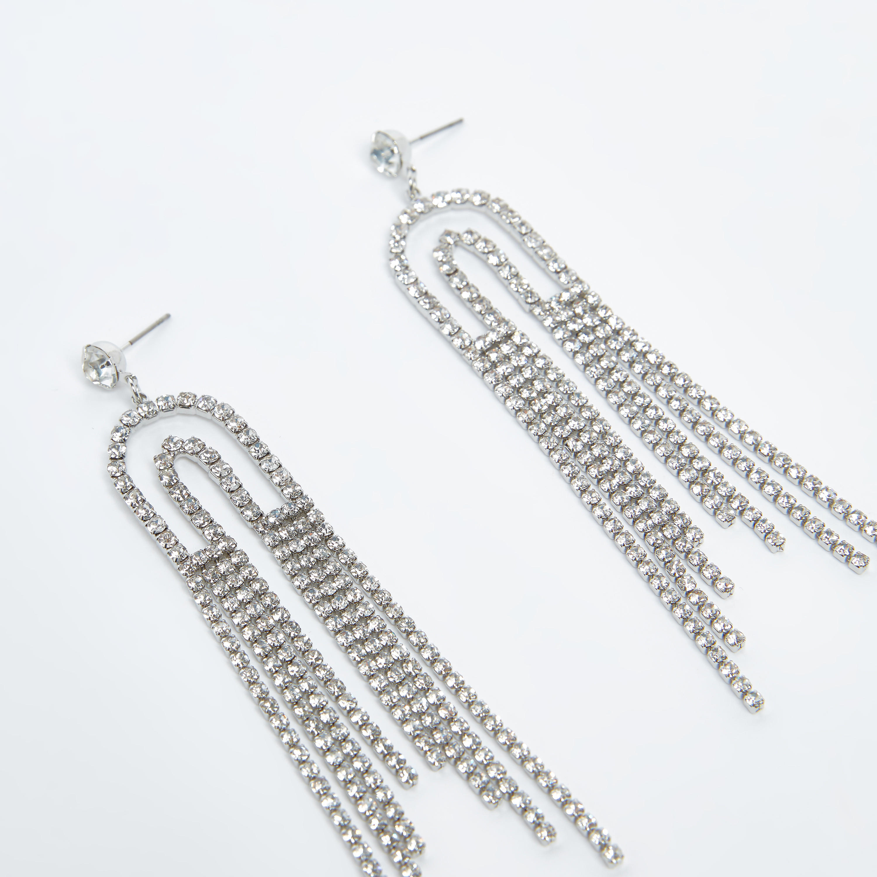 حلق متدلي مرصّع بمكبس إغلاق خلفي-women-watchesandjewellery-jewellery-earrings-image-3