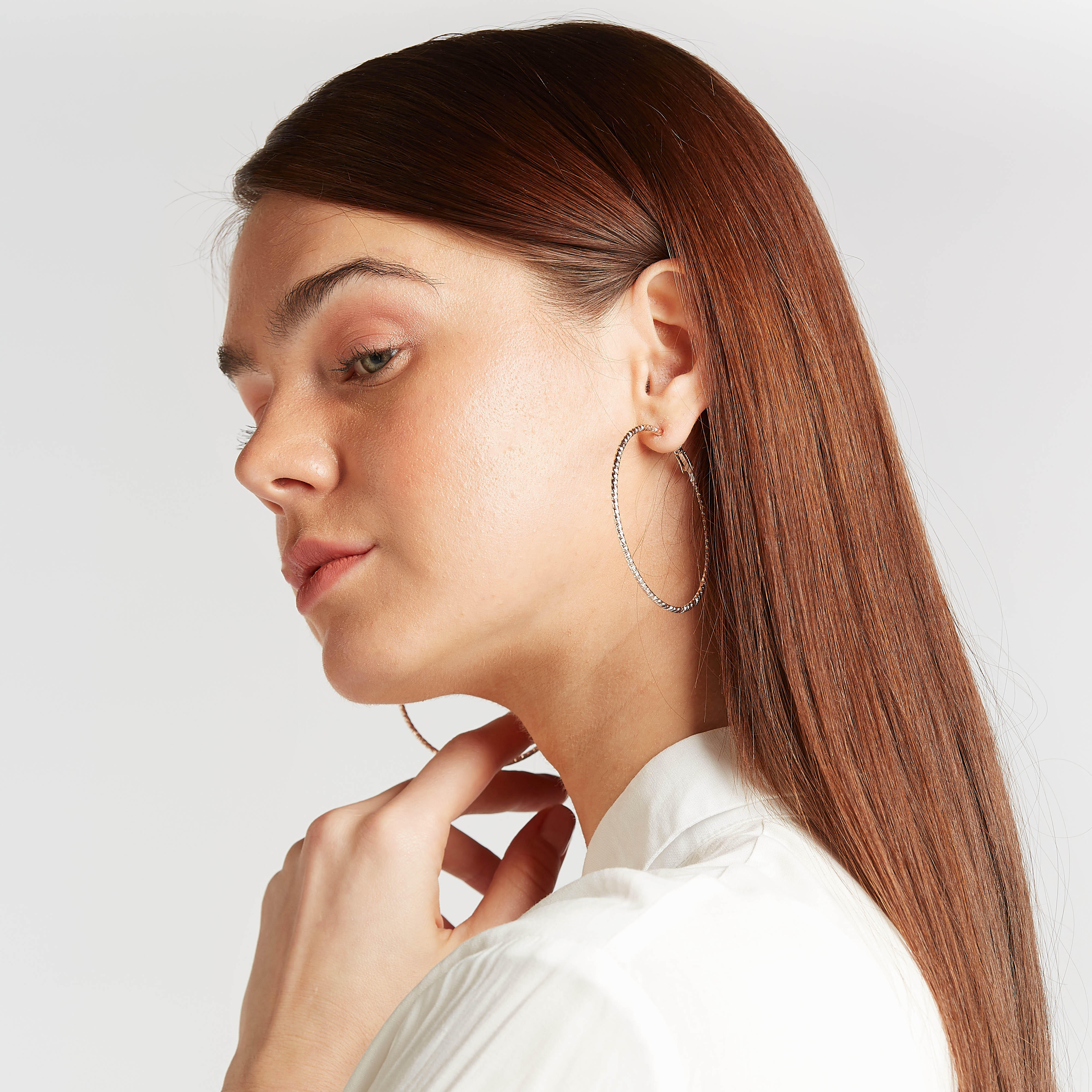 حلقان بدلّاية وخطّاف إغلاق - طقم من 3 أزواج-women-watchesandjewellery-jewellery-earrings-image-2
