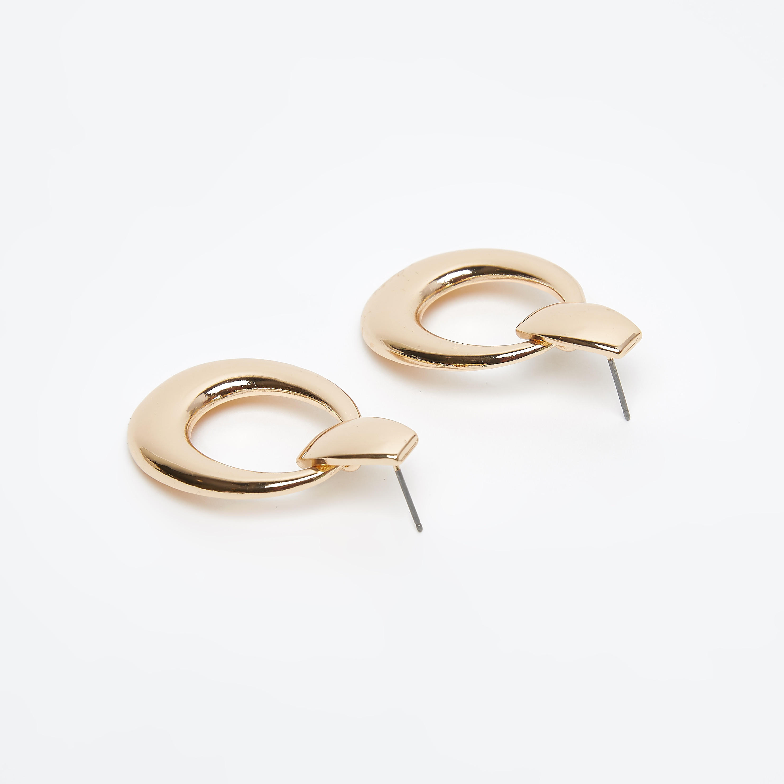 Metallic Dangling Earrings with Pushback Closure-women-watchesandjewellery-jewellery-earrings-image-4