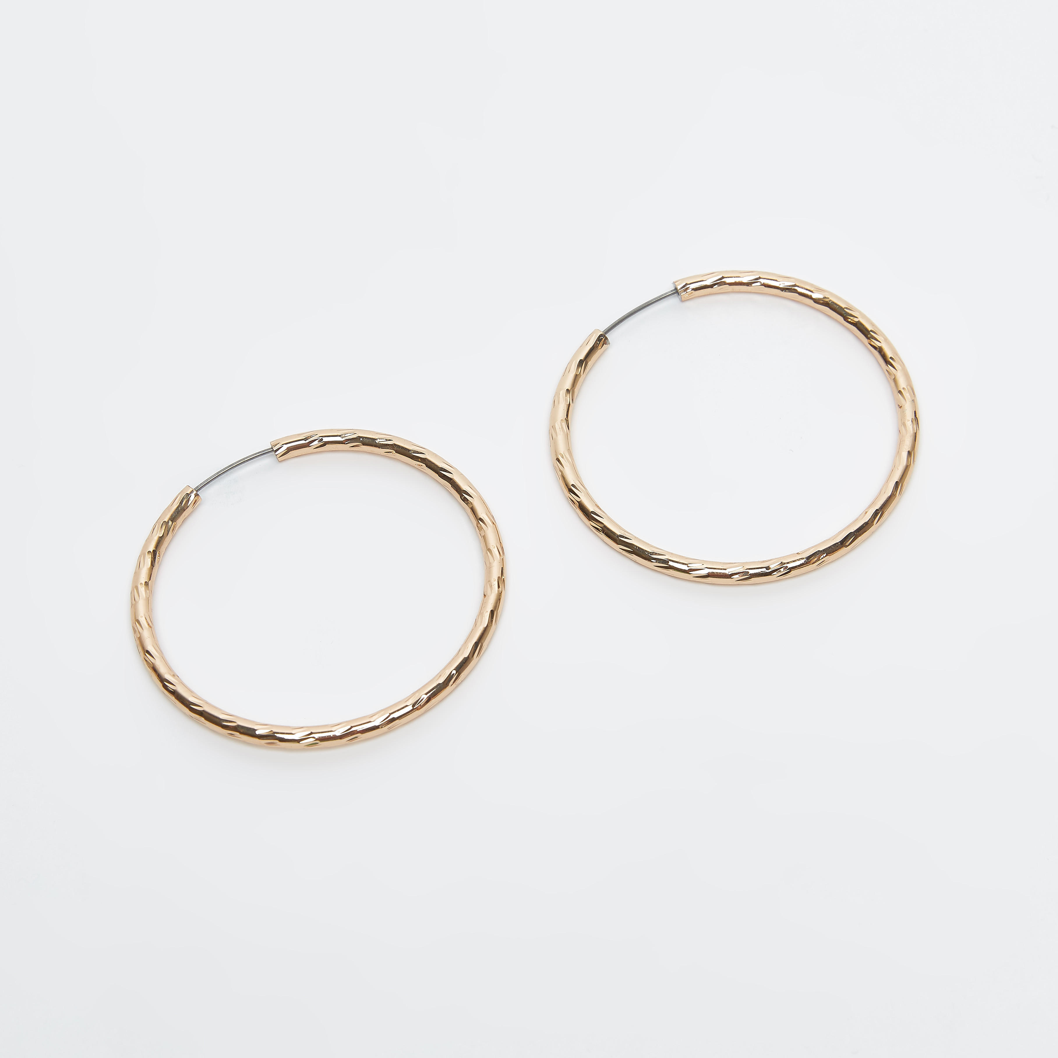 Plain Hinged Hoop Earrings-women-watchesandjewellery-jewellery-earrings-image-1