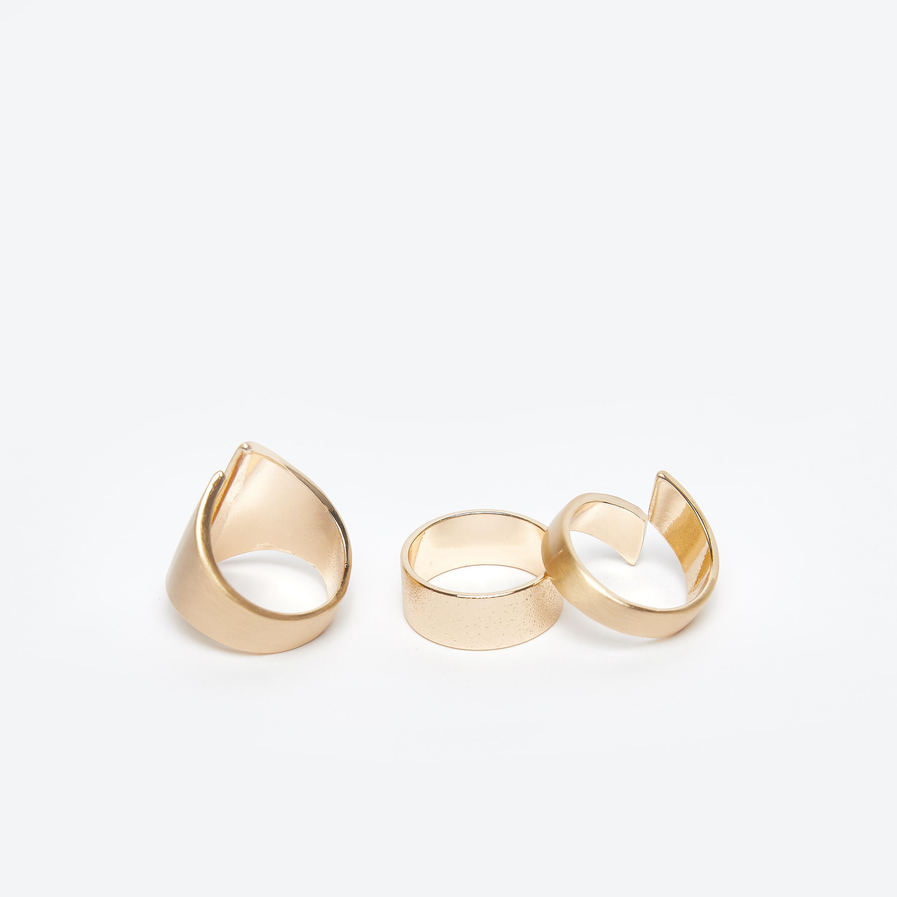 خواتم ميتاليك- طقم من 3 قطع-women-watchesandjewellery-jewellery-rings-image-3
