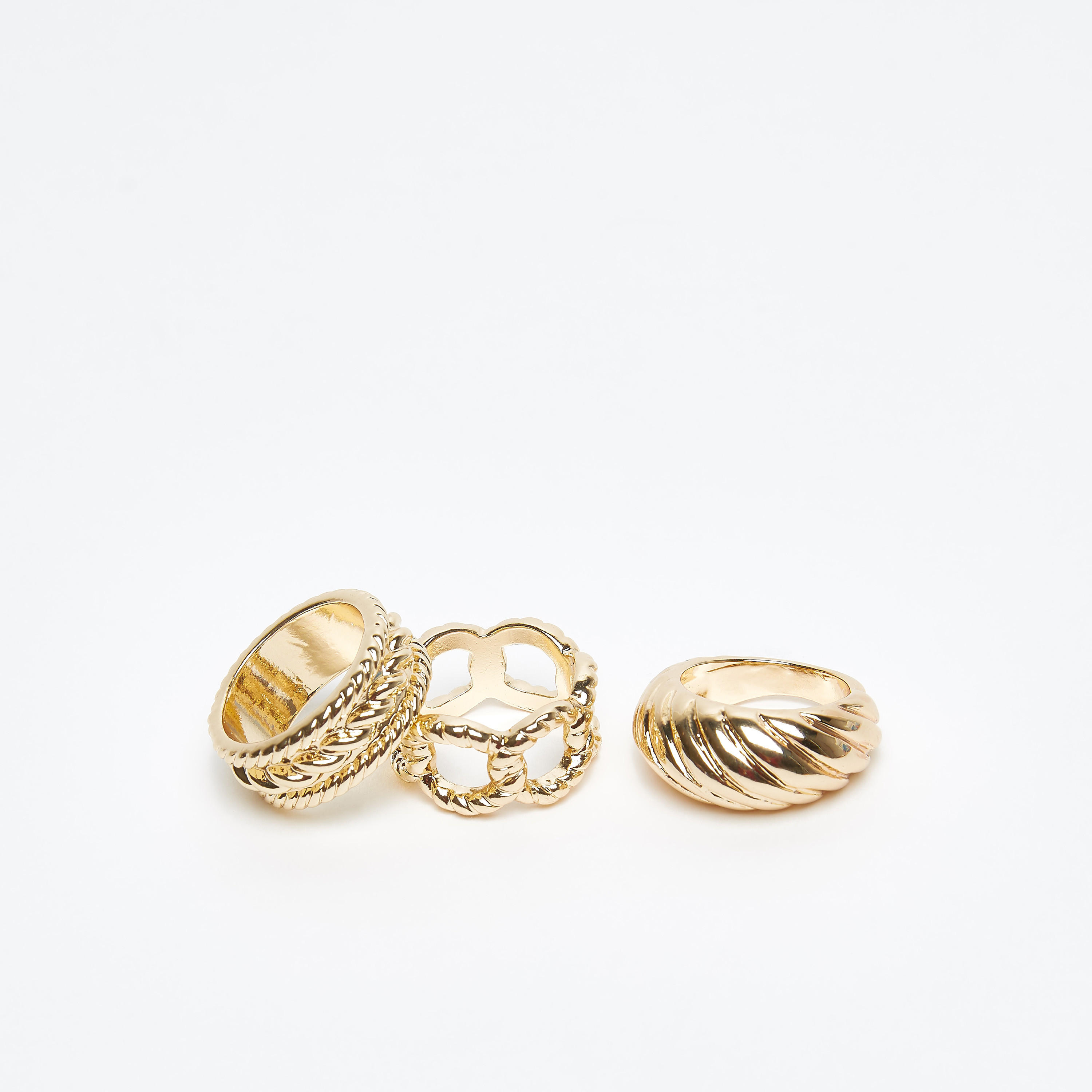 Set of 3 - Assorted Finger Rings-women-watchesandjewellery-jewellery-rings-image-1