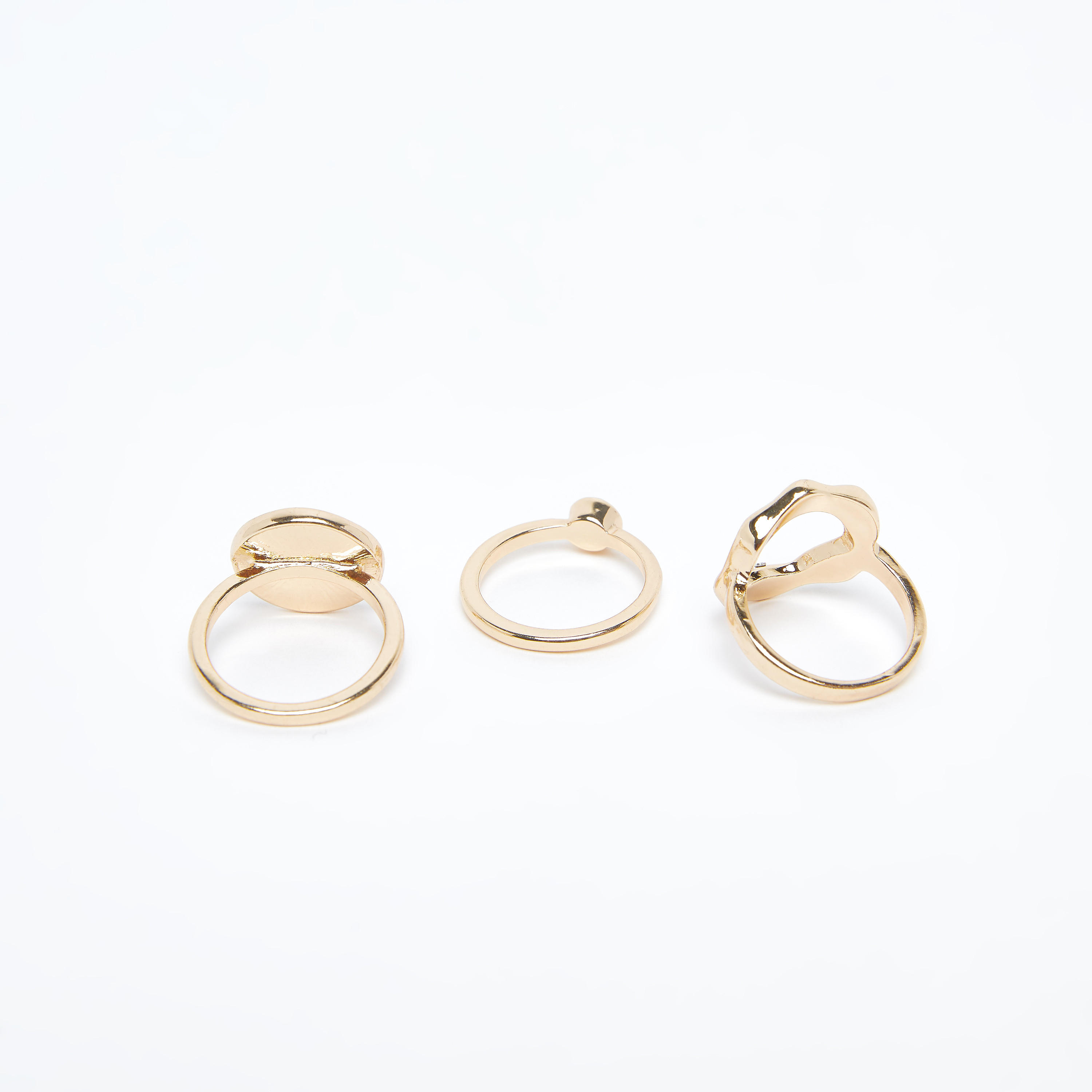 Set of 3 - Studded Finger Rings-women-watchesandjewellery-jewellery-rings-image-2