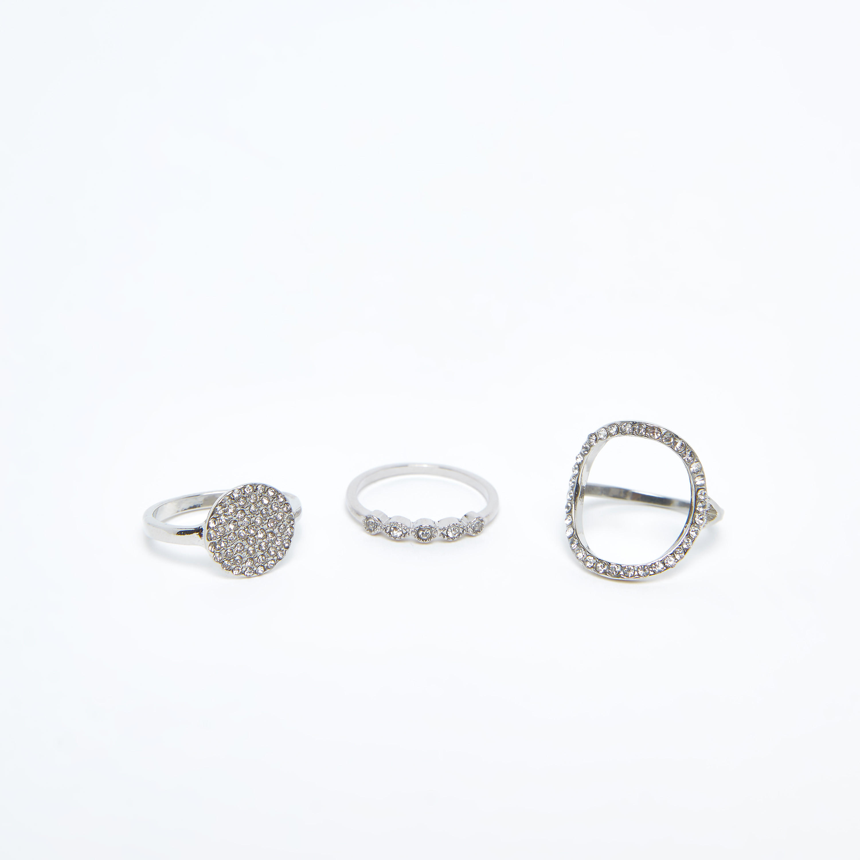 خواتم مرصّعة - طقم من 3 قطع-women-watchesandjewellery-jewellery-rings-image-1