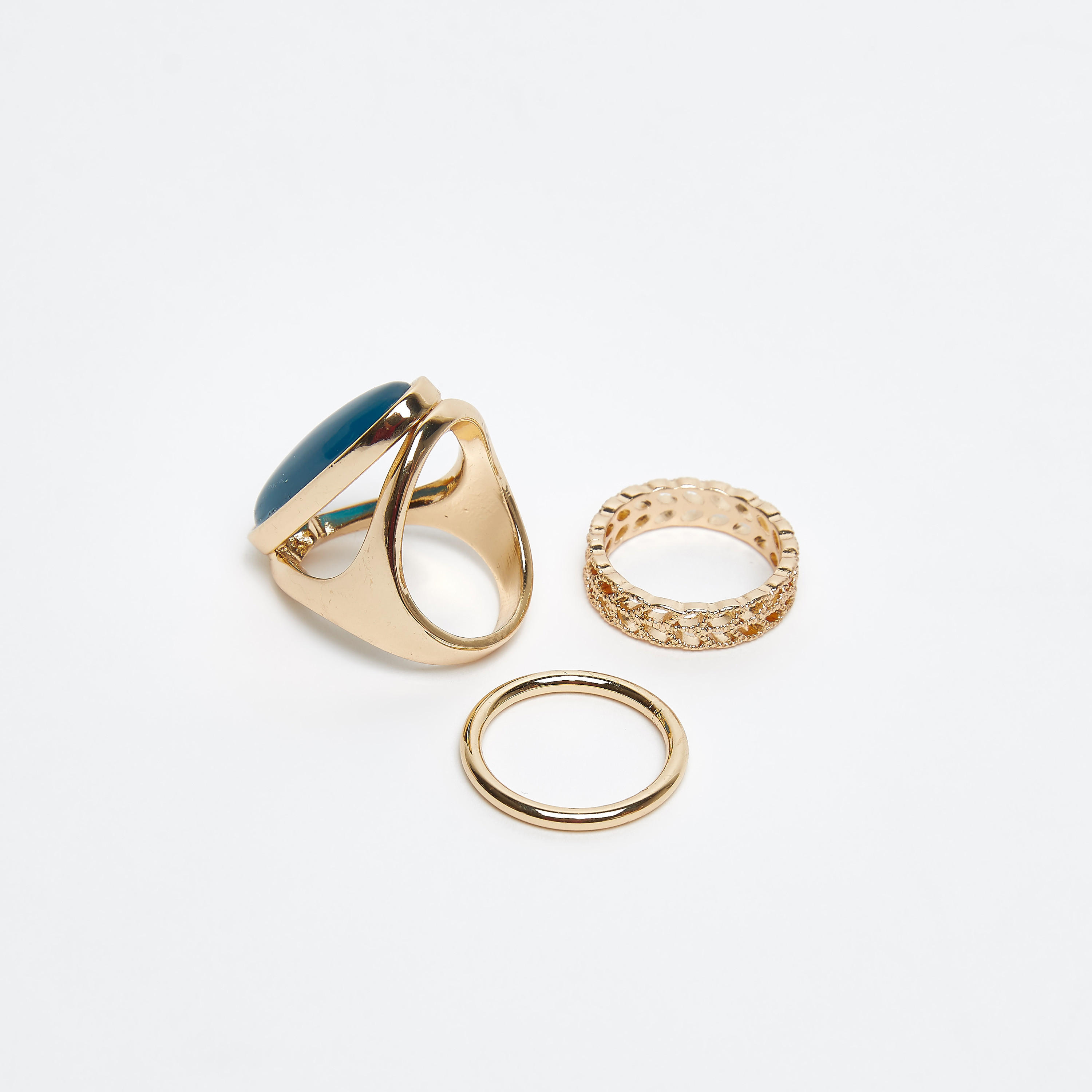 خواتم متنوعة- طقم من 3 قطع-women-watchesandjewellery-jewellery-rings-image-2