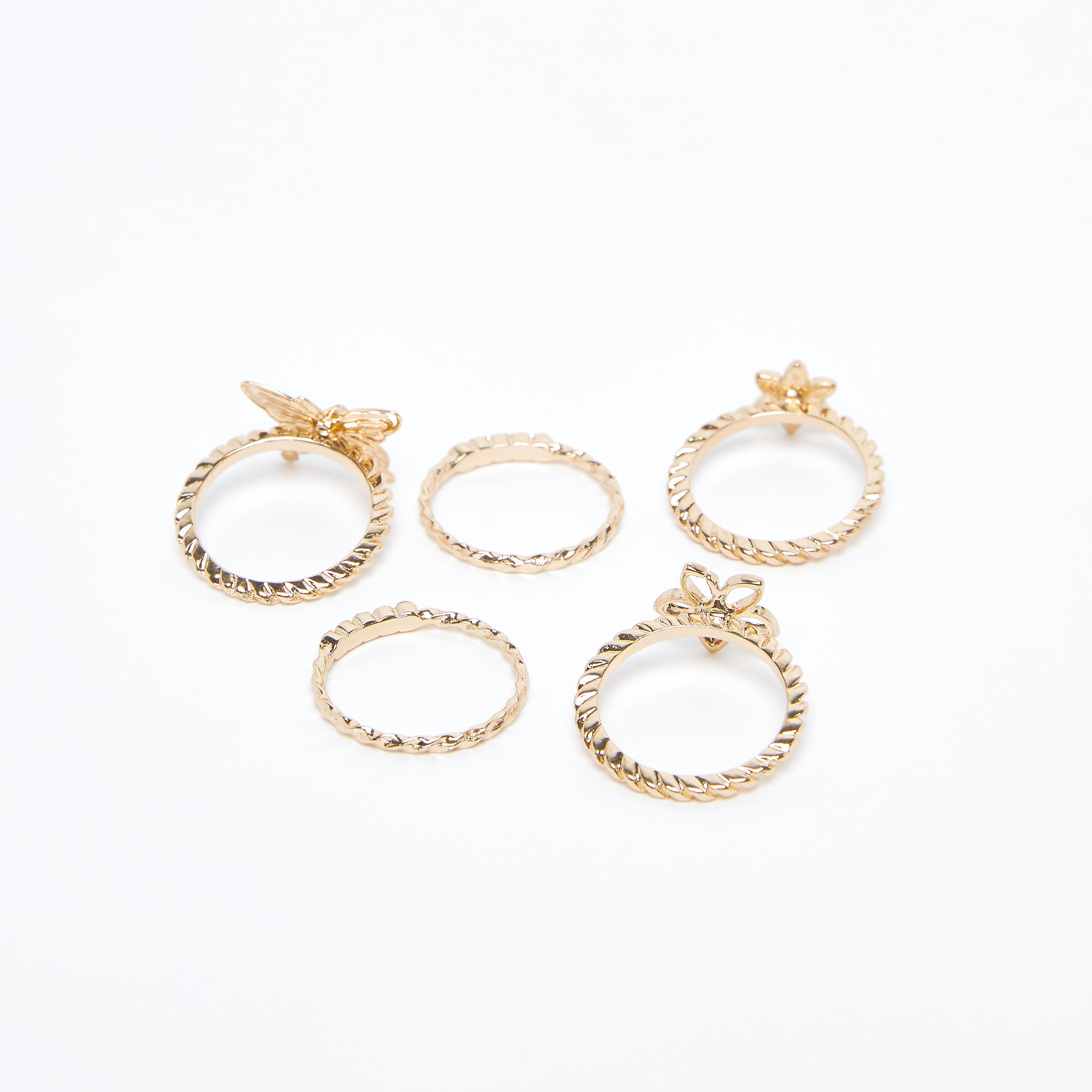 خواتم مزيّنة - طقم من 6 قطع-women-watchesandjewellery-jewellery-rings-image-3