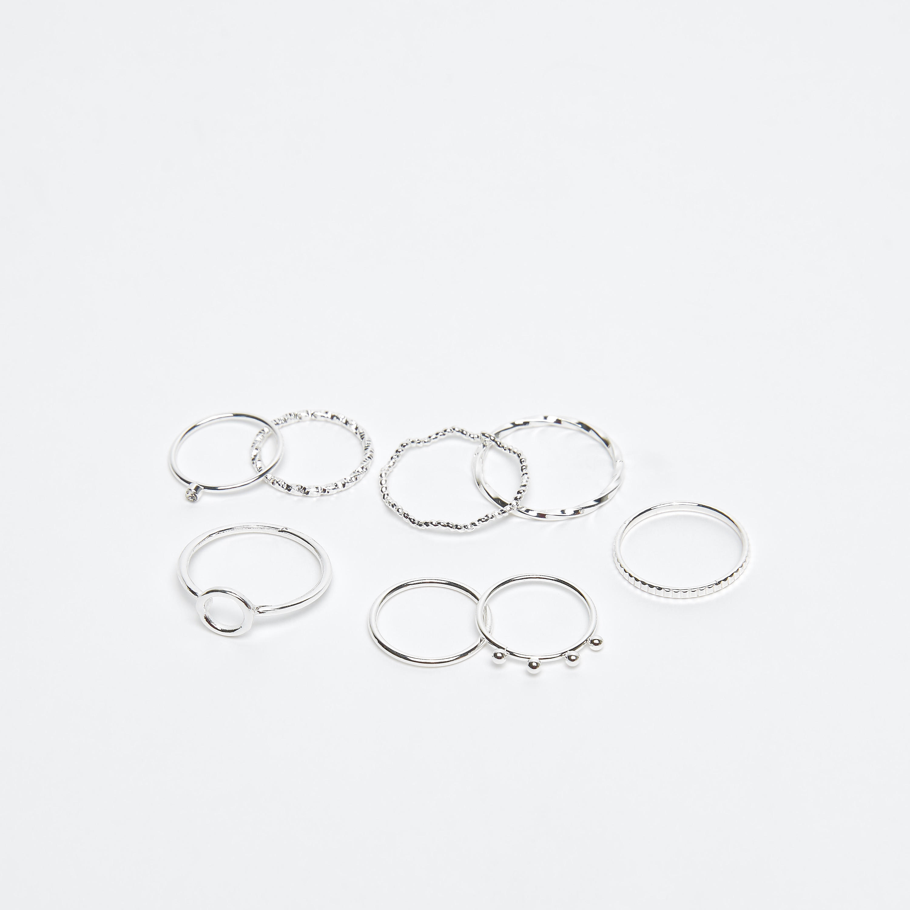 Set of 8 - Assorted Finger Rings-women-watchesandjewellery-jewellery-rings-image-1