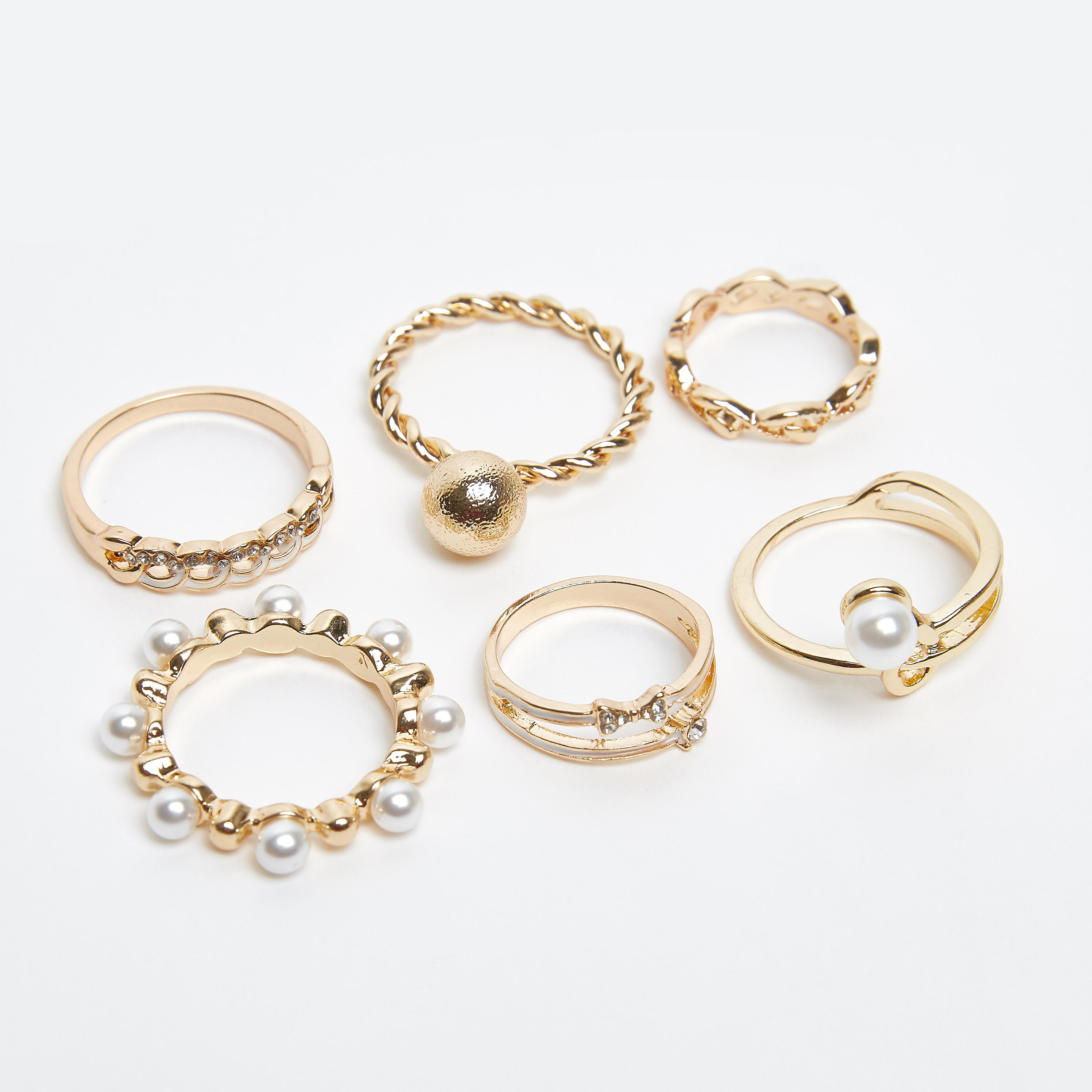 Set of 4 - Assorted Finger Rings-women-watchesandjewellery-jewellery-rings-image-3