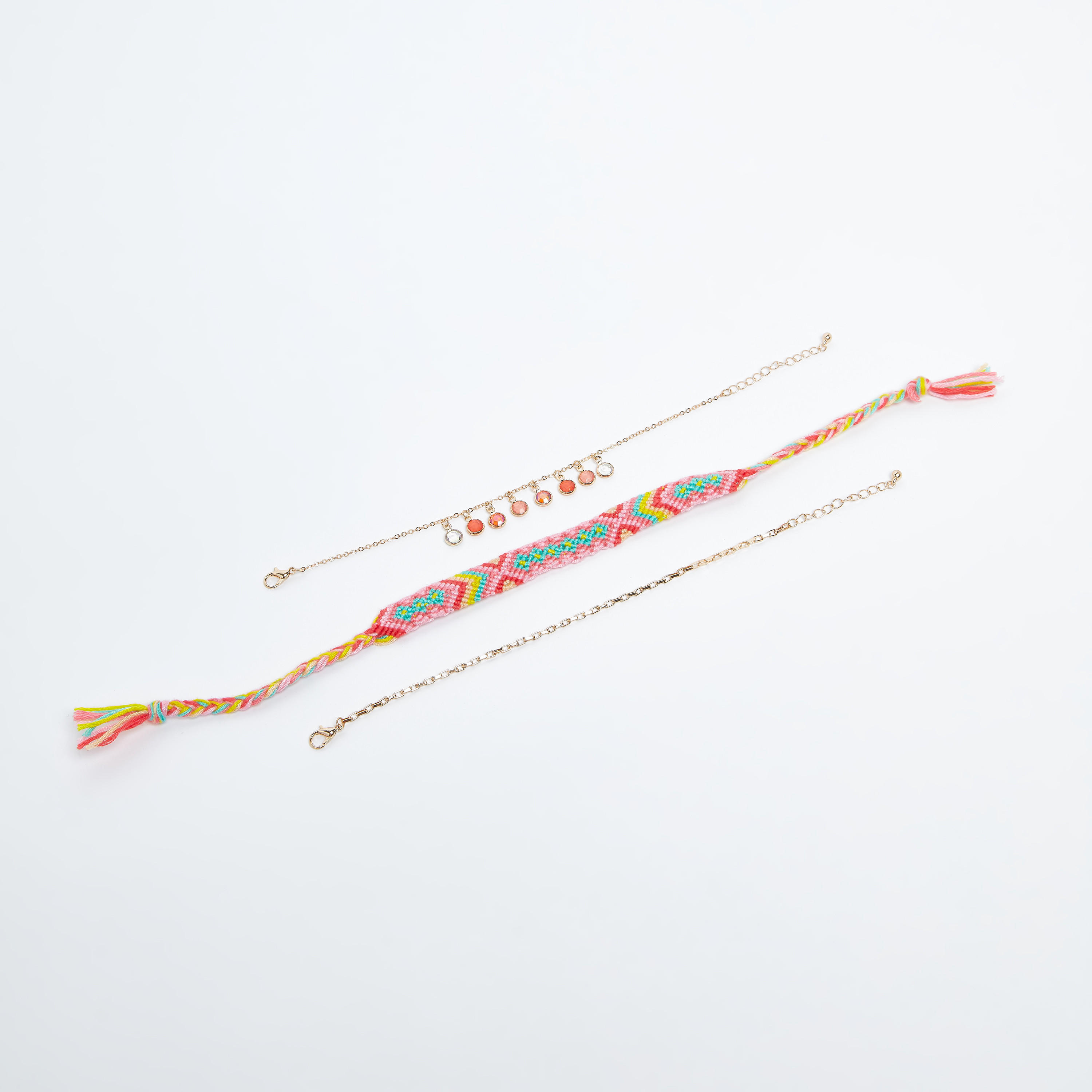 Set of 3 - Assorted Bracelets-women-watchesandjewellery-jewellery-banglesandbracelets-image-1