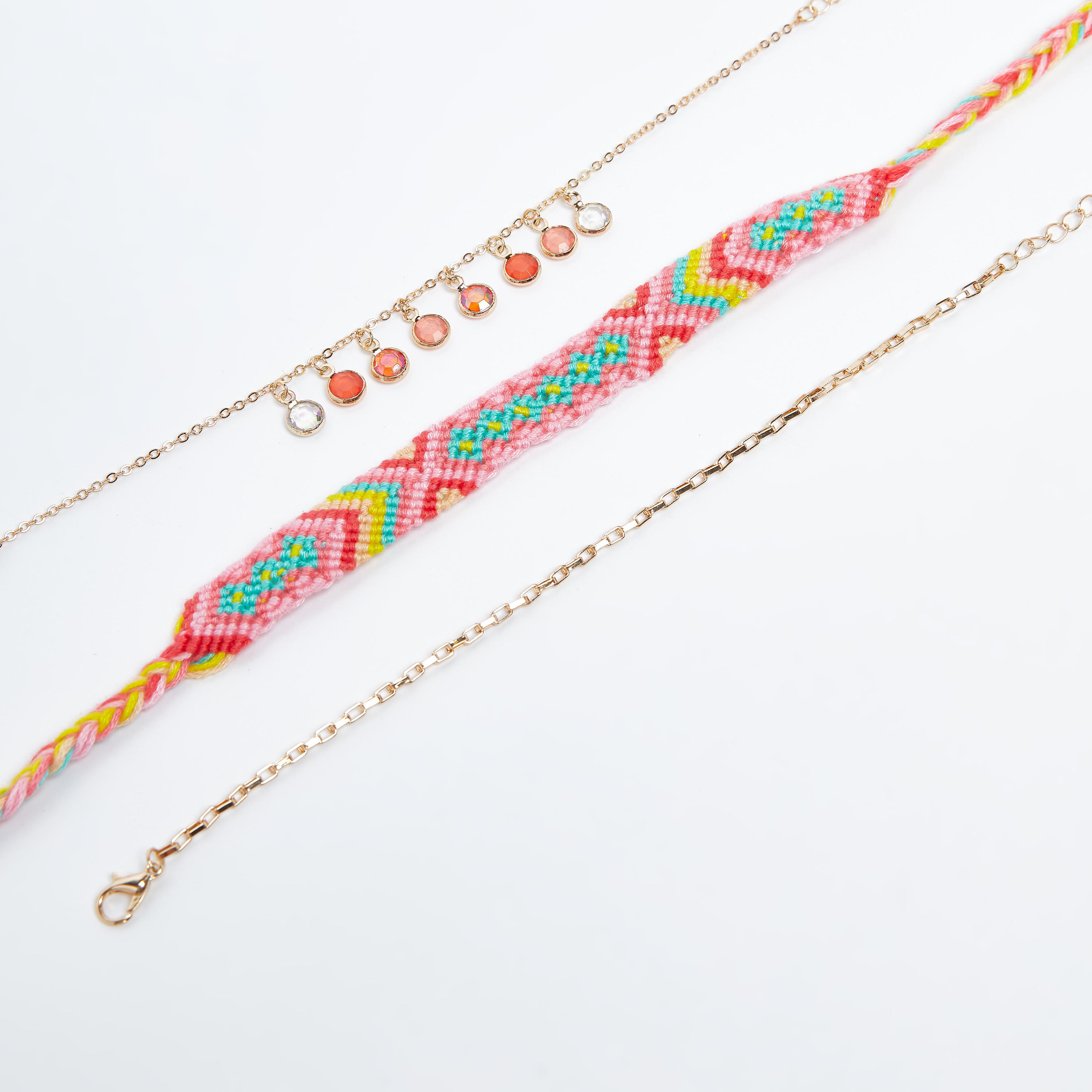 Set of 3 - Assorted Bracelets-women-watchesandjewellery-jewellery-banglesandbracelets-image-2