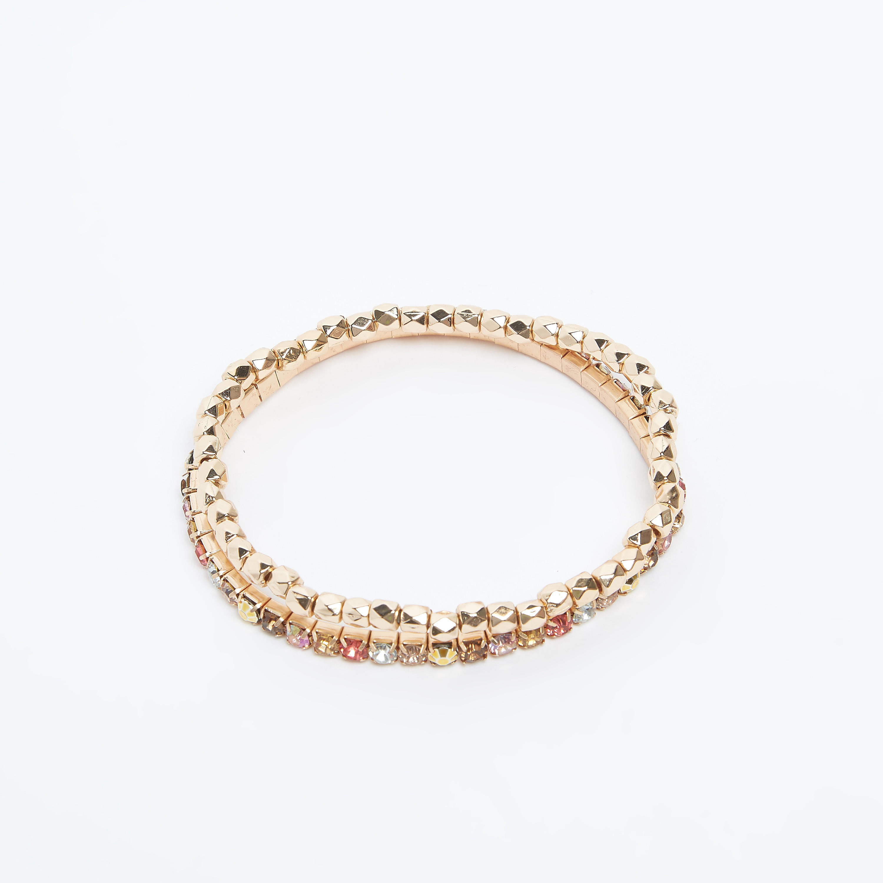 Set of 4 - Assorted Embellished Bracelets-women-watchesandjewellery-jewellery-banglesandbracelets-image-3