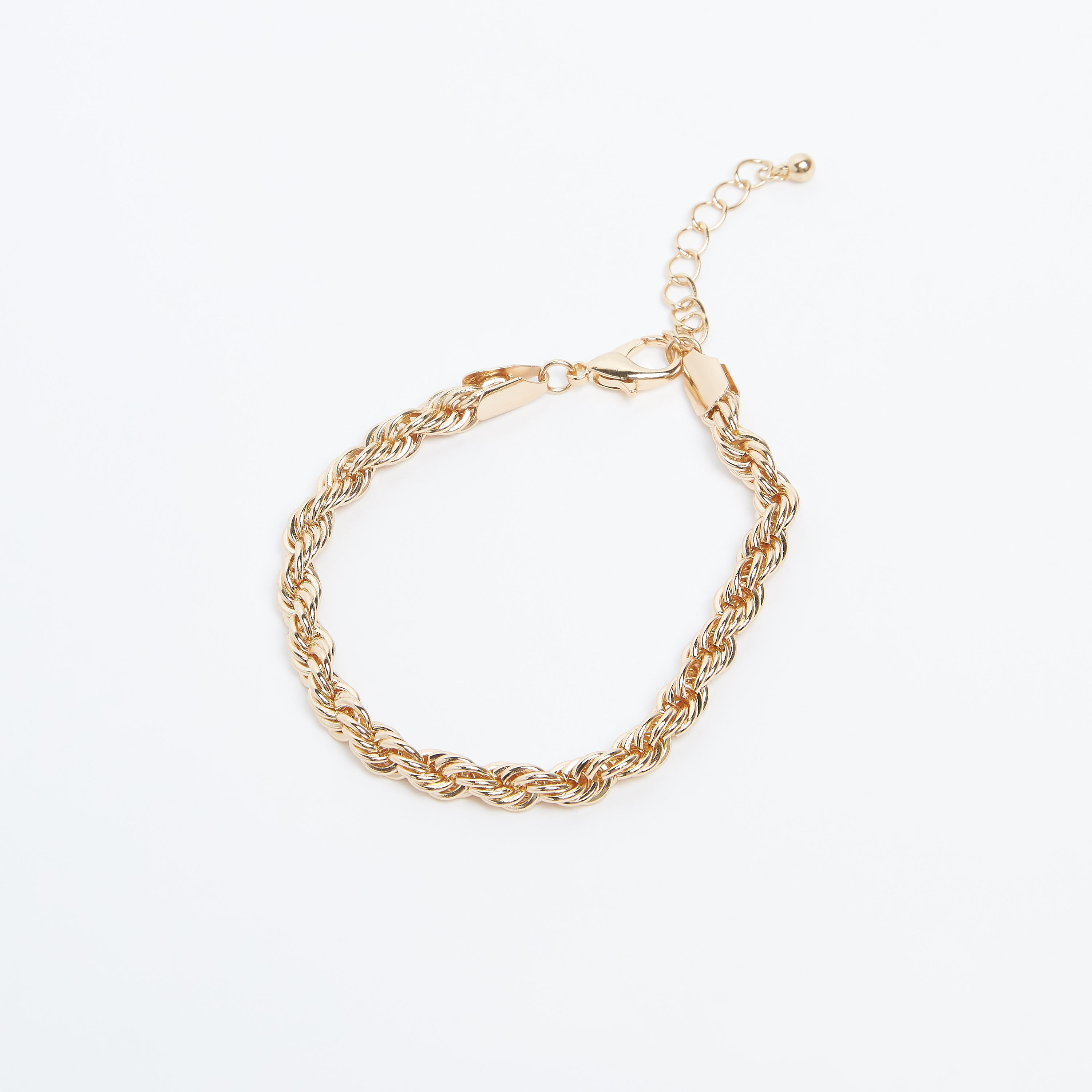 أساور مزينة بمشبك إغلاق - طقم من 4 قطع-women-watchesandjewellery-jewellery-banglesandbracelets-image-3