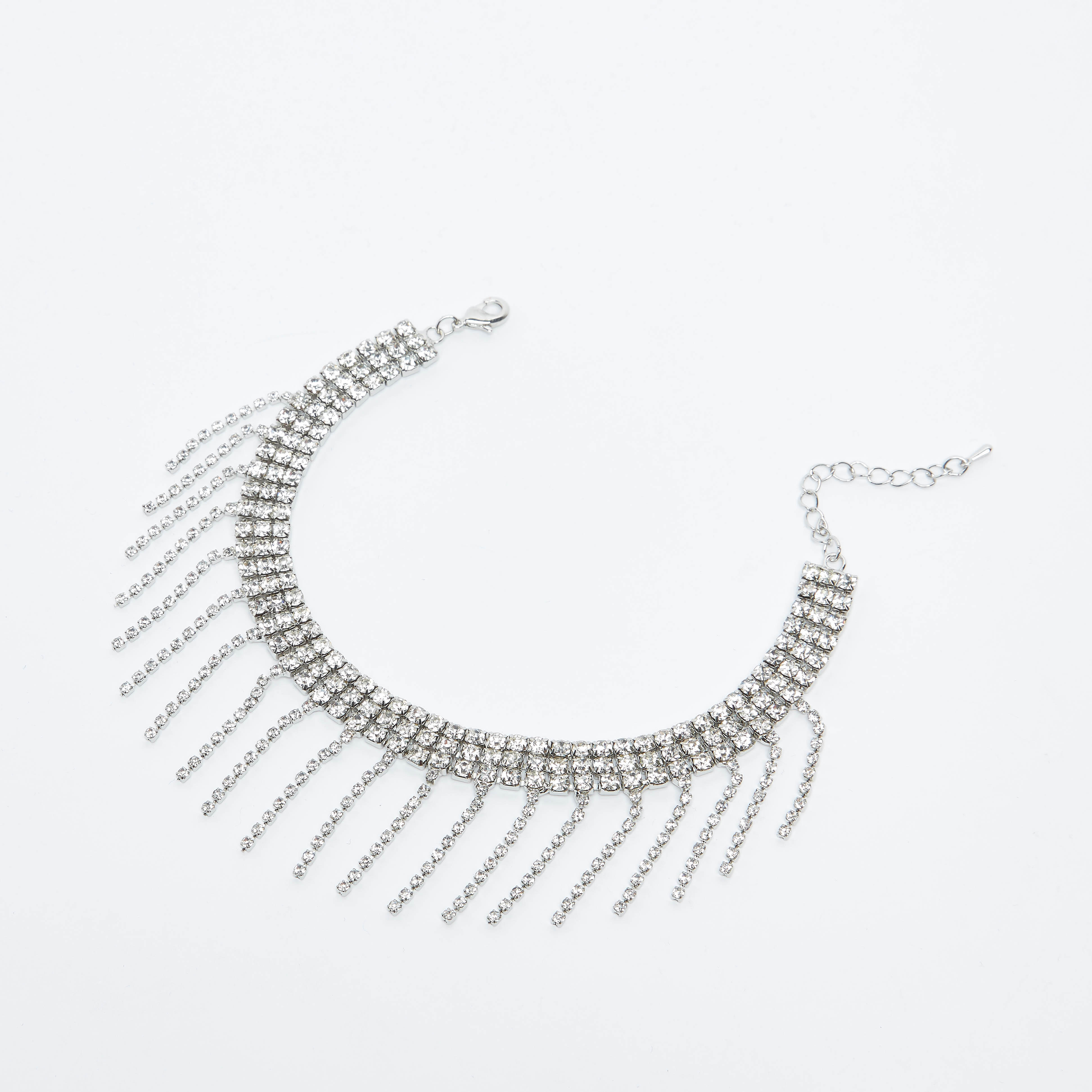 Set of 2 - Diamond Studded Anklet with Lobster Clasp-women-watchesandjewellery-jewellery-anklets-image-3