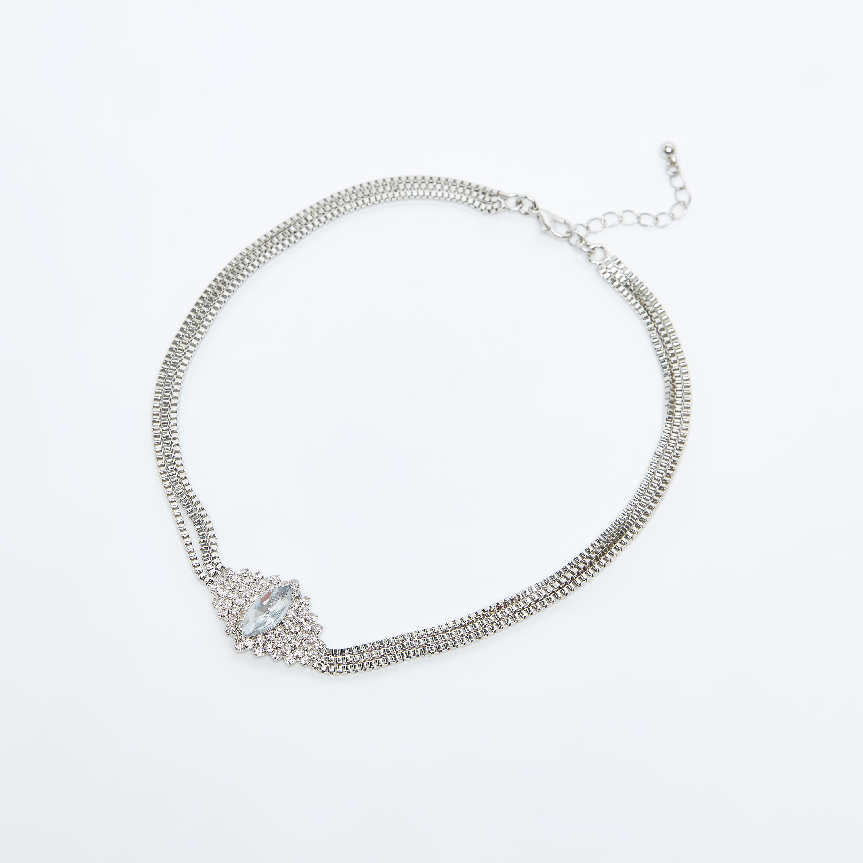 Set of 2 - Studded Chokers with Lobster Clasp-women-watchesandjewellery-jewellery-necklacesandpendants-image-3