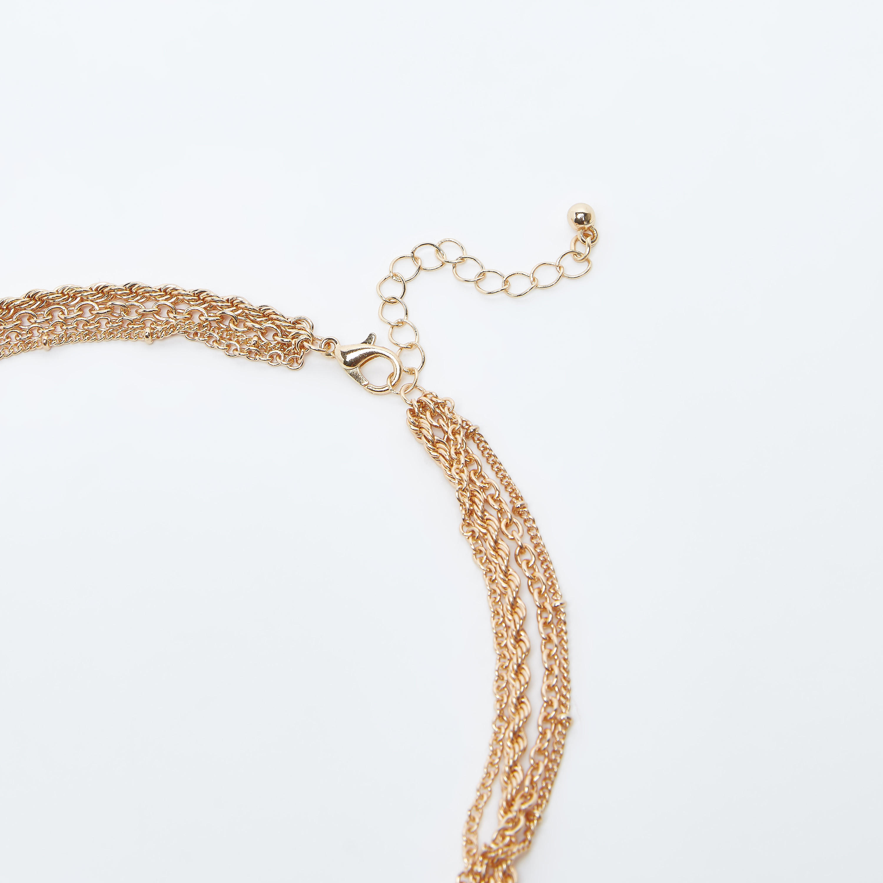 قلادة مزيّنة متعدّدة الطبقات بمشبك إغلاق-women-watchesandjewellery-jewellery-necklacesandpendants-image-3