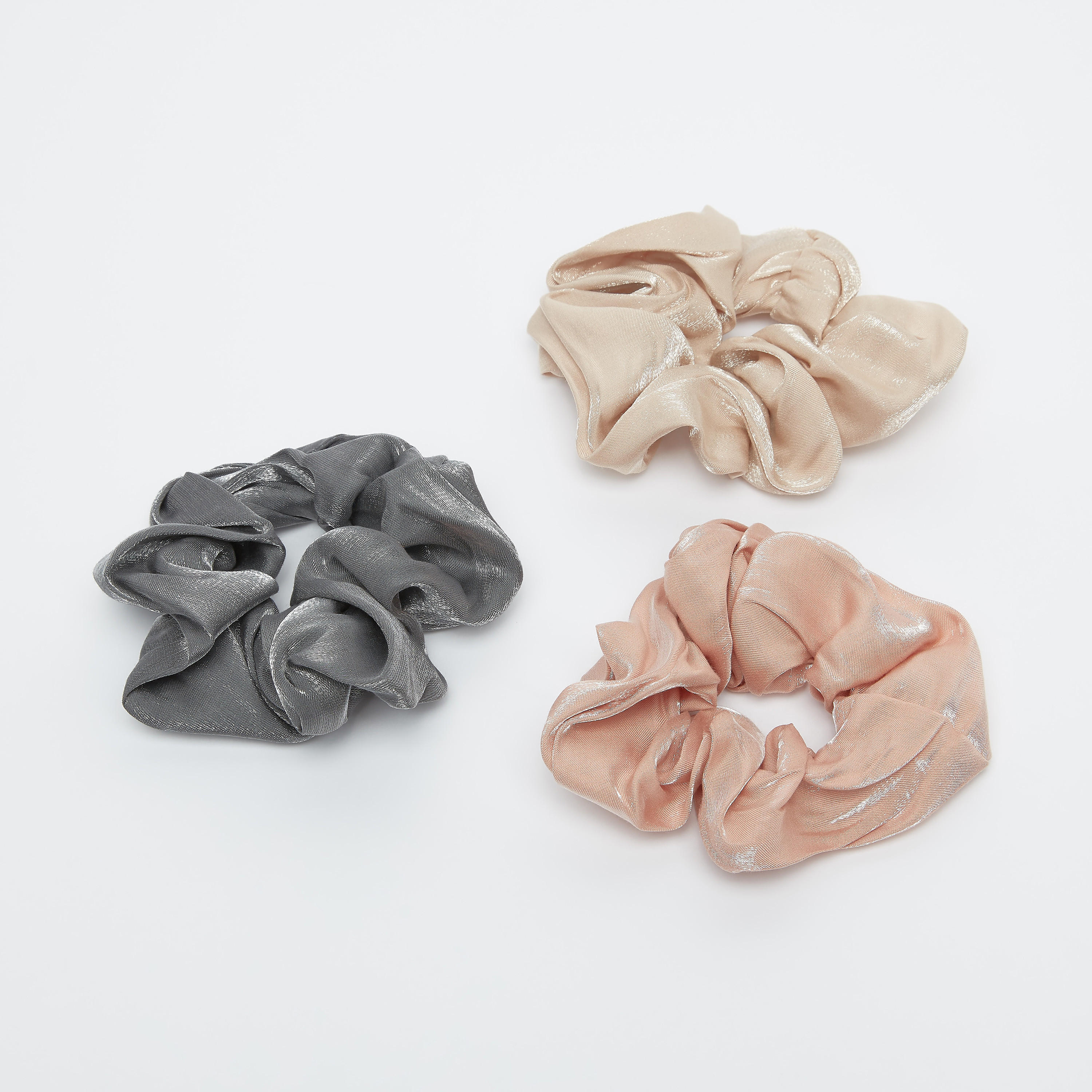 Set of 3 - Textured Hair Tie-women-hairaccessories-image-1