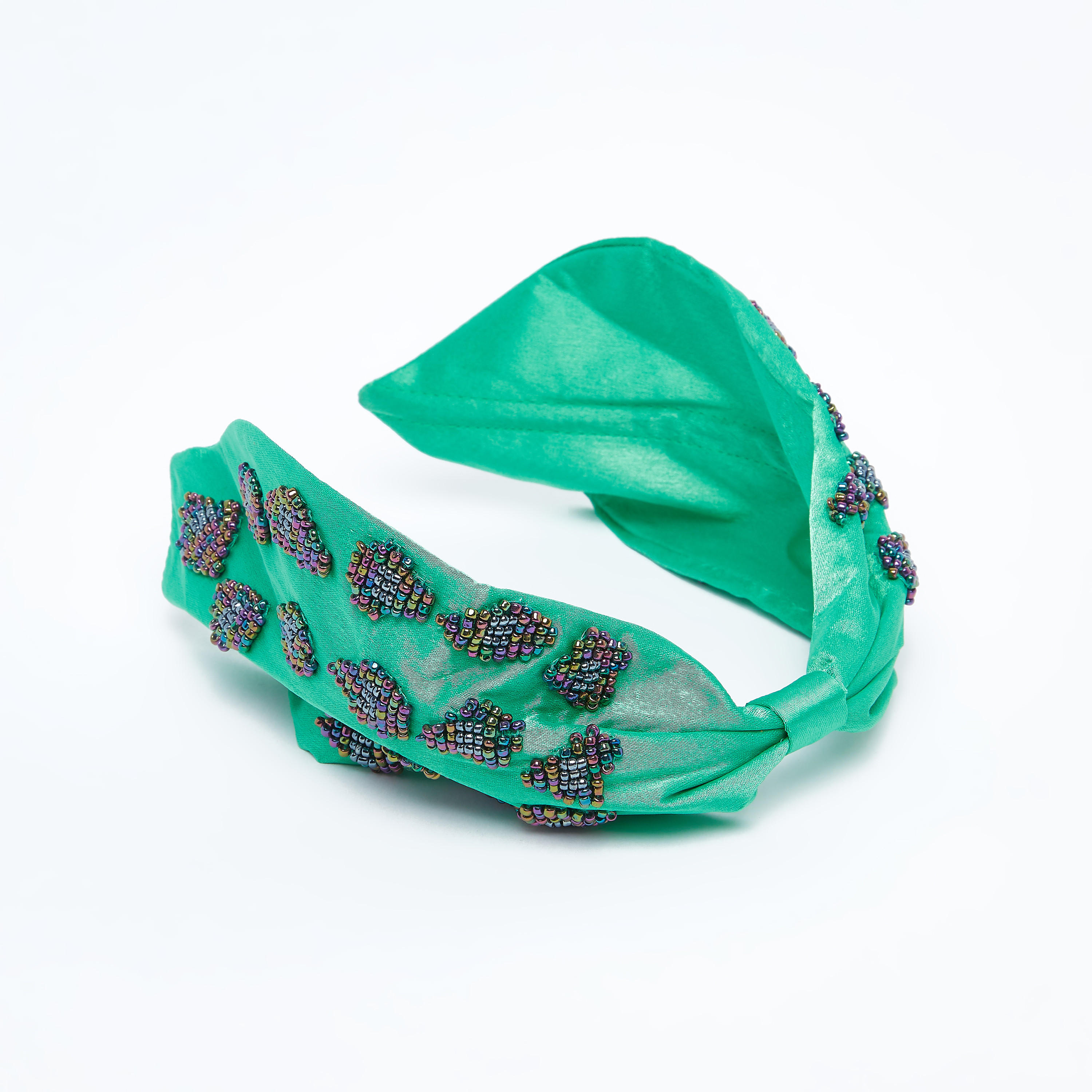شريطة شعر بتفاصيل فيونكة وخرز-women-hairaccessories-image-1