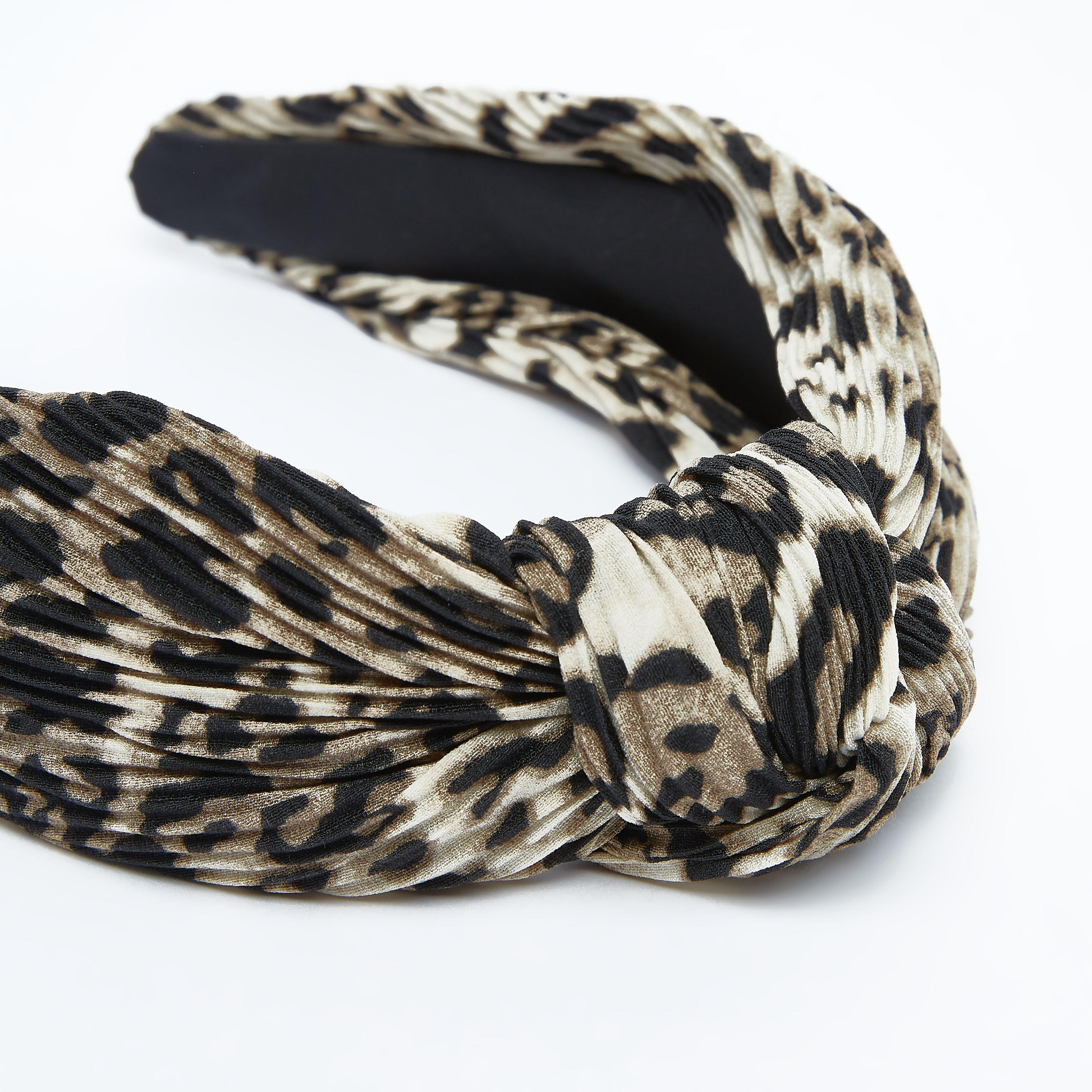 شريطة شعر بتفاصيل عقدة وطبعات-women-hairaccessories-image-2